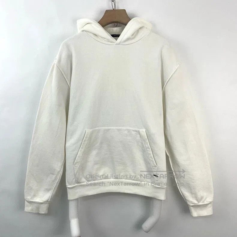 Louis Vuitton Louis Vuitton White Logo Hoodie Sweatshirt. Size US L / EU 52-54 / 3 - 2 Thumbnail