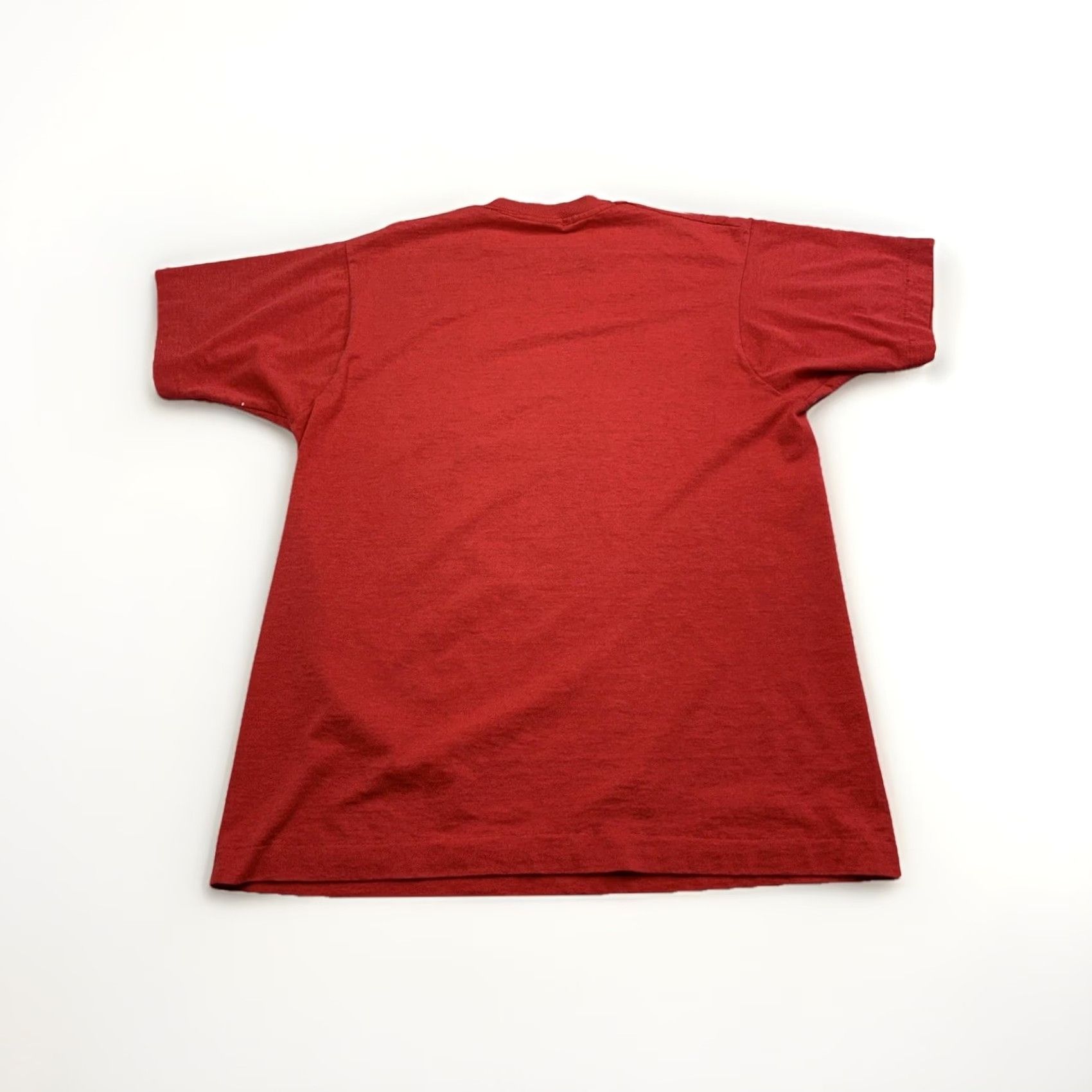 Vintage VINTAGE Screen Stars Best T-Shirt Music Note Graphic Red Crew Neck Short Sleeve L Mens Size US L / EU 52-54 / 3 - 7 Thumbnail