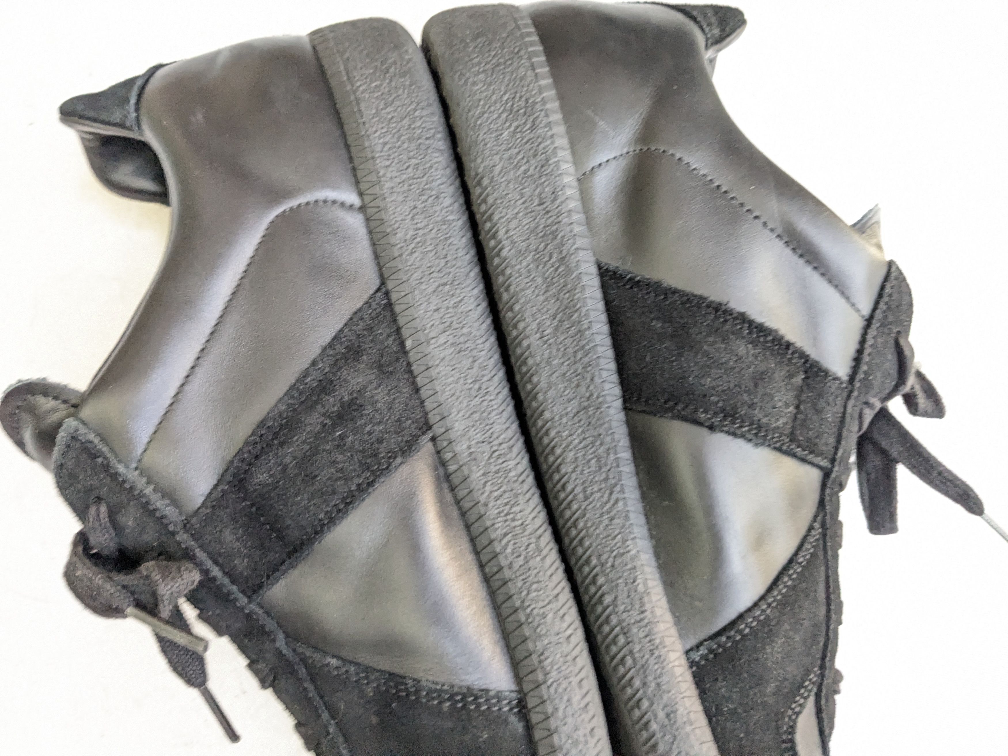 Maison Margiela Maison Margiela GAT Replica Black 12 45 Low Tops Size US 12 / EU 45 - 12 Thumbnail