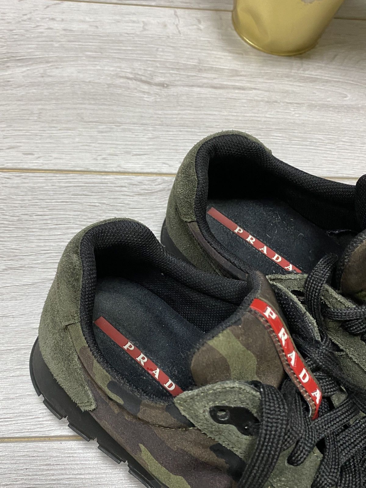 Prada Prada camo tab sneakers logo Size US 7 / EU 40 - 8 Thumbnail