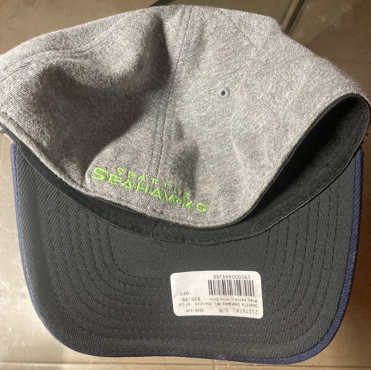 New Era Seattle Seahawks NFL 47 Brand Contender Stretch Flex Fit hat Size ONE SIZE - 5 Thumbnail