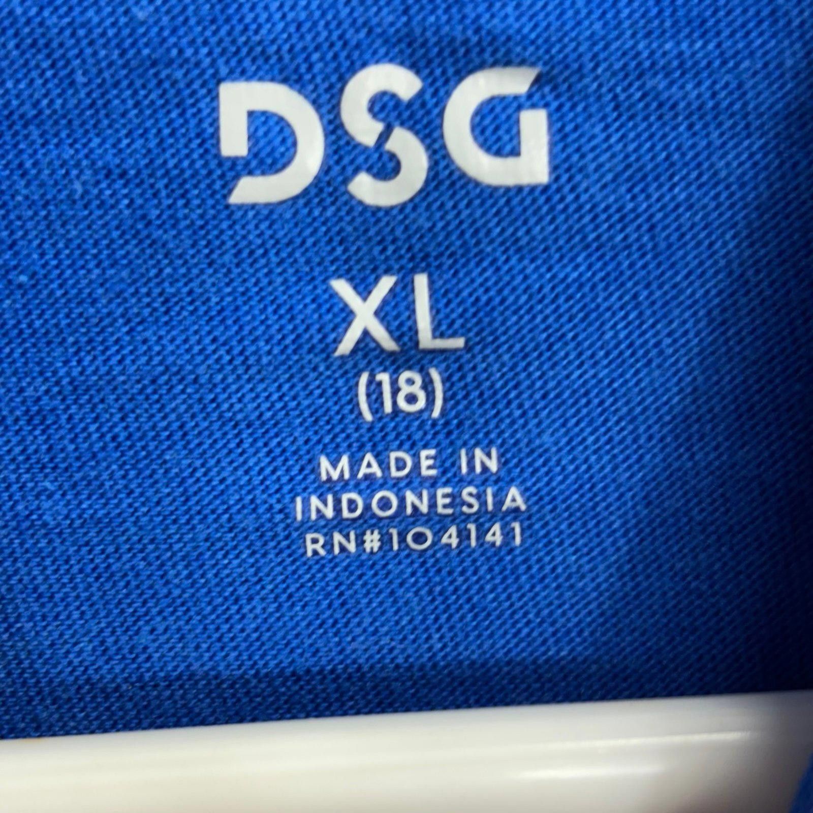 Other DSG Blue Hoodie with 'Rise. Dare. Lead.' Boys Size XL (18) Size US XXL / EU 58 / 5 - 4 Thumbnail