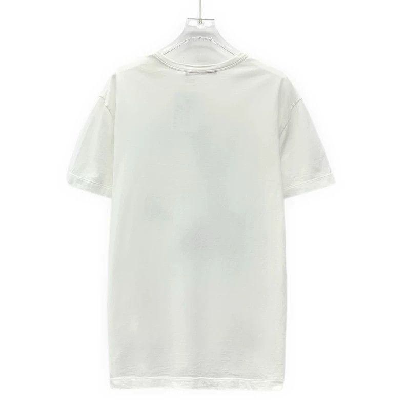 Louis Vuitton Louis Vuitton White Victory Finger printed cotton crew nec Size US XS / EU 42 / 0 - 2 Thumbnail