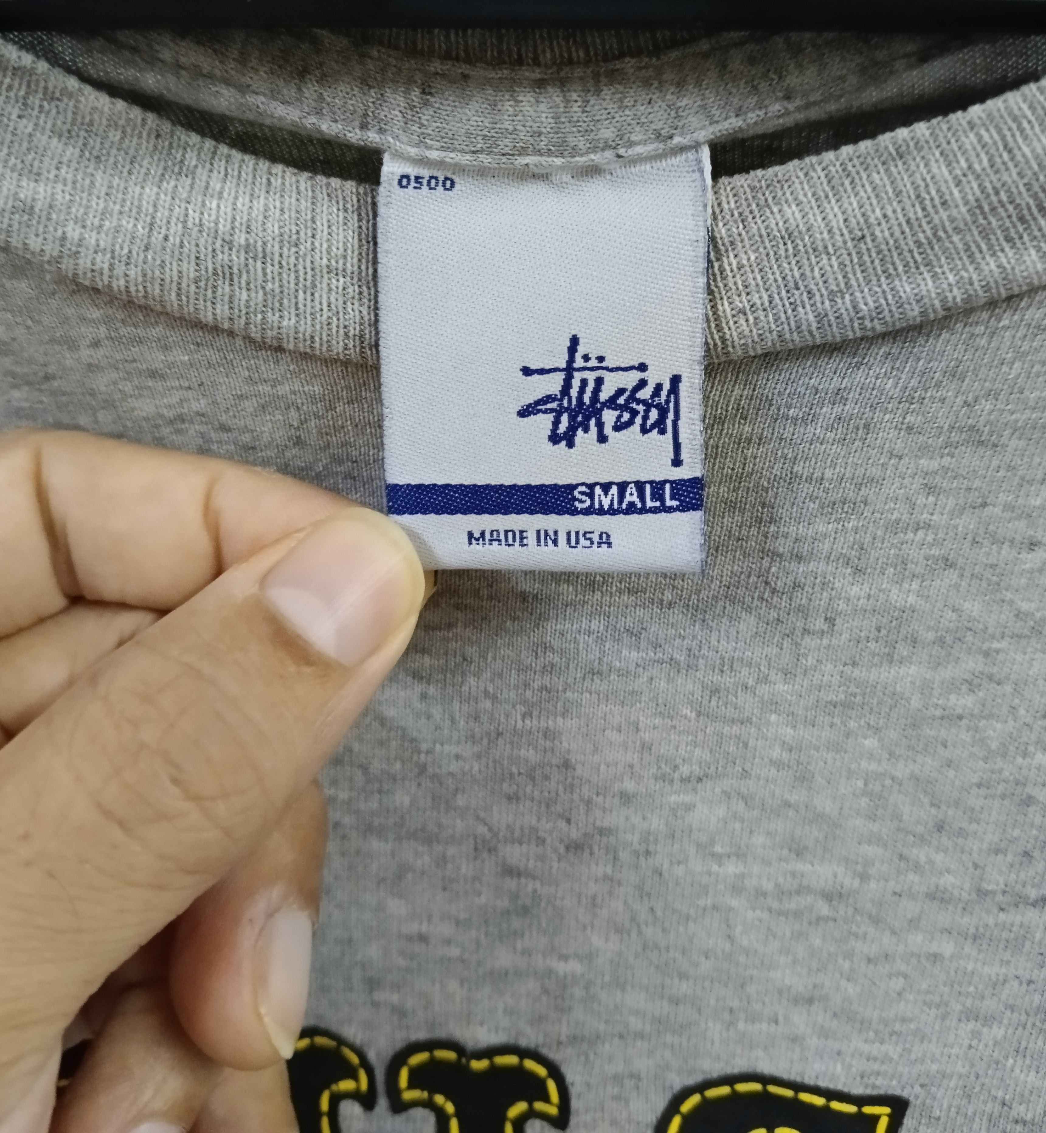 Stussy × Vintage DISTRESSED STUSSY SPELLOUT PACTHWORK Size US S / EU 44-46 / 1 - 7 Thumbnail
