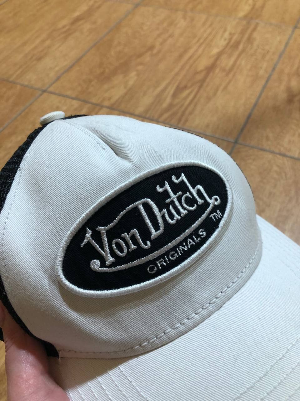 Von Dutch Vintage Von Dutch Logo Mesh Trucker Snapback Hat Cap Size ONE SIZE - 7 Thumbnail