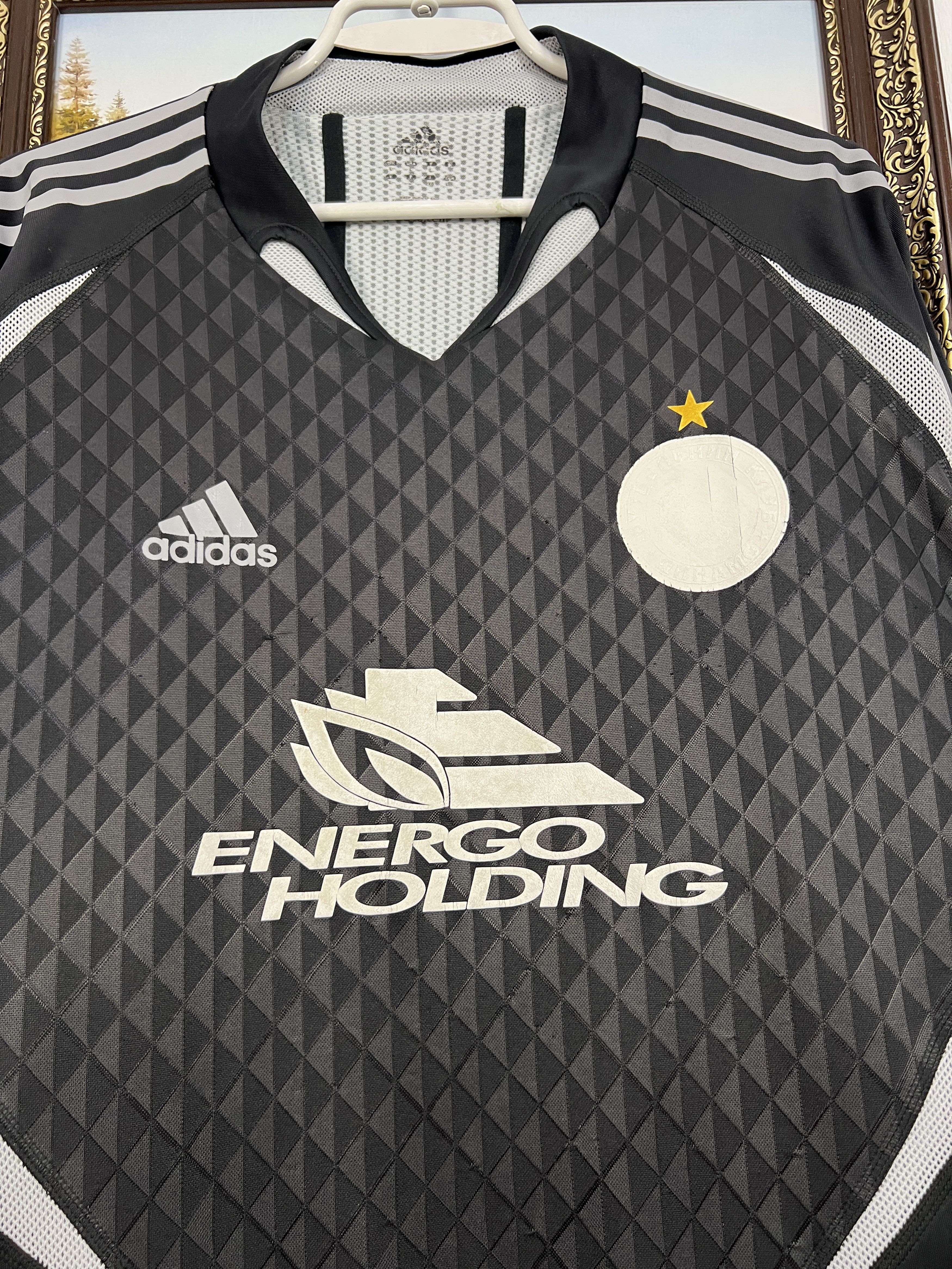 Adidas Dynamo Kiev Goalkeeper football shirt 2004 Soccer #23 Adidas Size US L / EU 52-54 / 3 - 3 Thumbnail