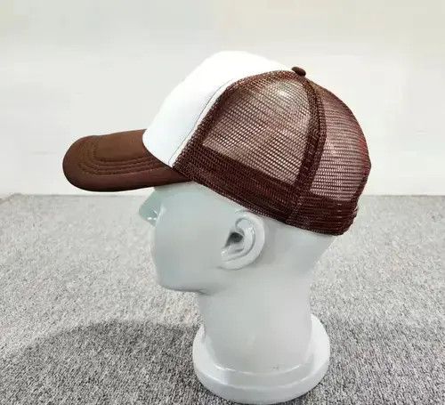 Other Graduation Dropout Bear 5 Panel Mesh Trucker Hat Mocha Size ONE SIZE - 4 Thumbnail