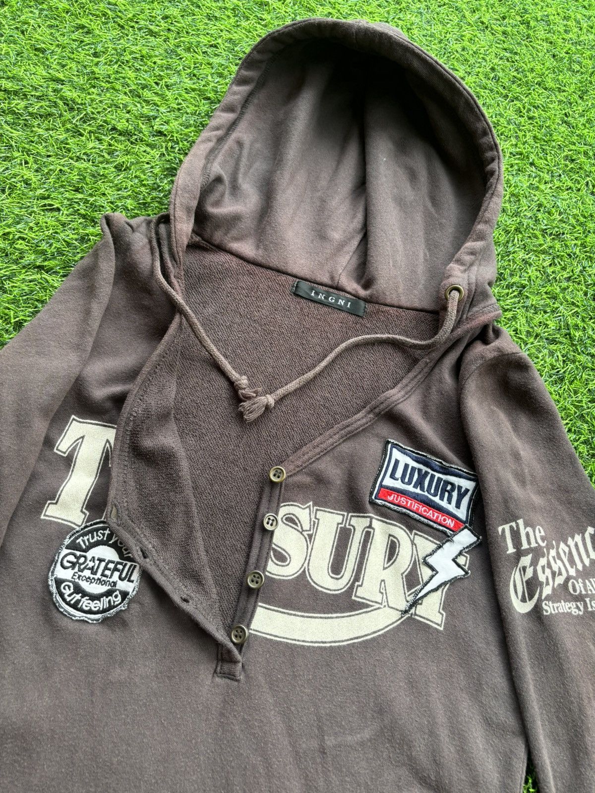 Hysteric Glamour Y2k Ingni Ifsixwasnine Punk Style Hoodie Size M / US 6-8 / IT 42-44 - 8 Thumbnail