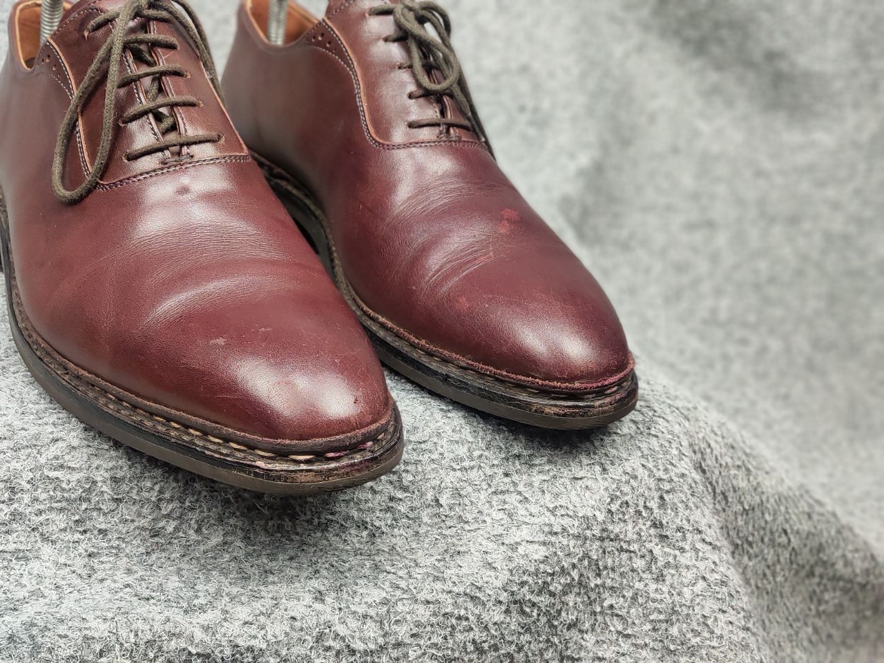 Heschung Heschung Design Crocus toe Brown derby Leather Mens Boots Size US 8 / EU 41 - 14 Thumbnail
