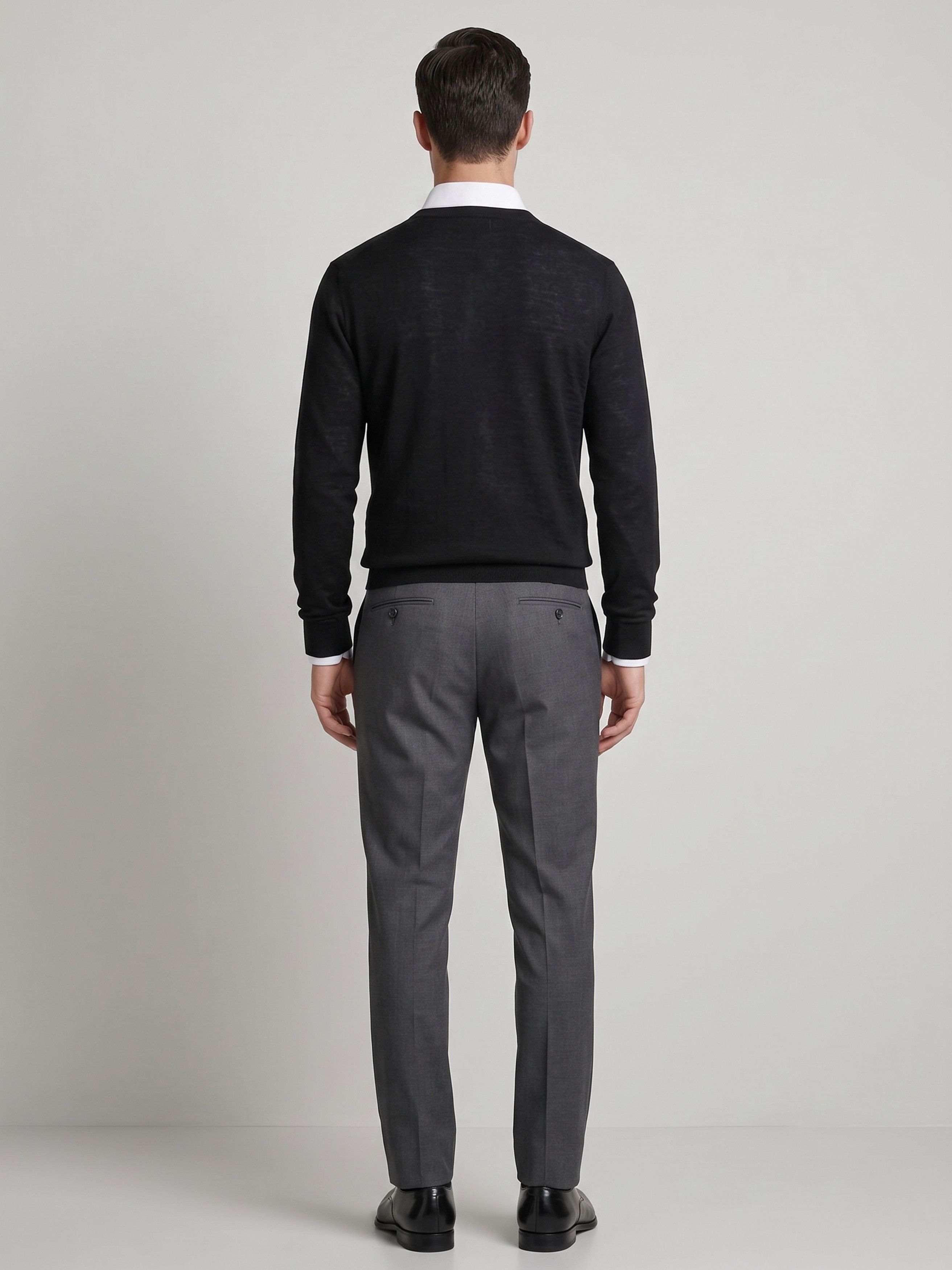 Tom Ford Black Virgin Wool Knit Sweater Size US XXL / EU 58 / 5 - 9 Thumbnail