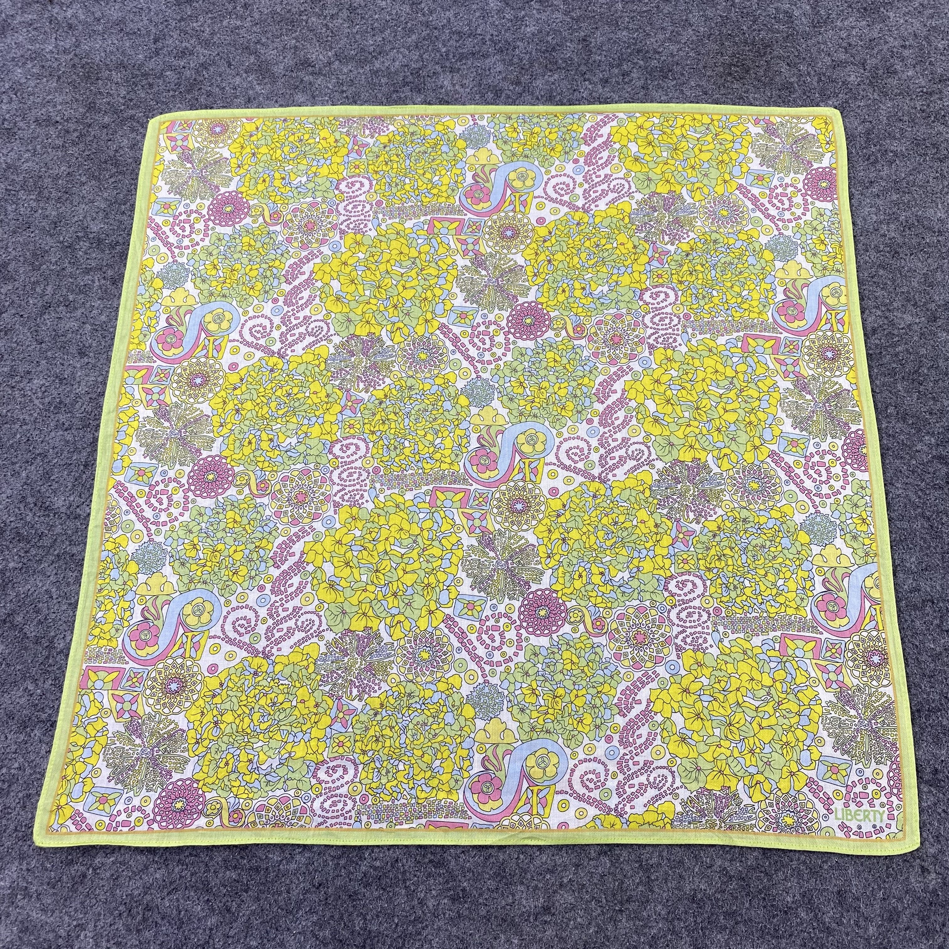 Liberty Liberty Handkerchief / Bandana / Neckerchief-B1338 Size ONE SIZE - 3 Thumbnail