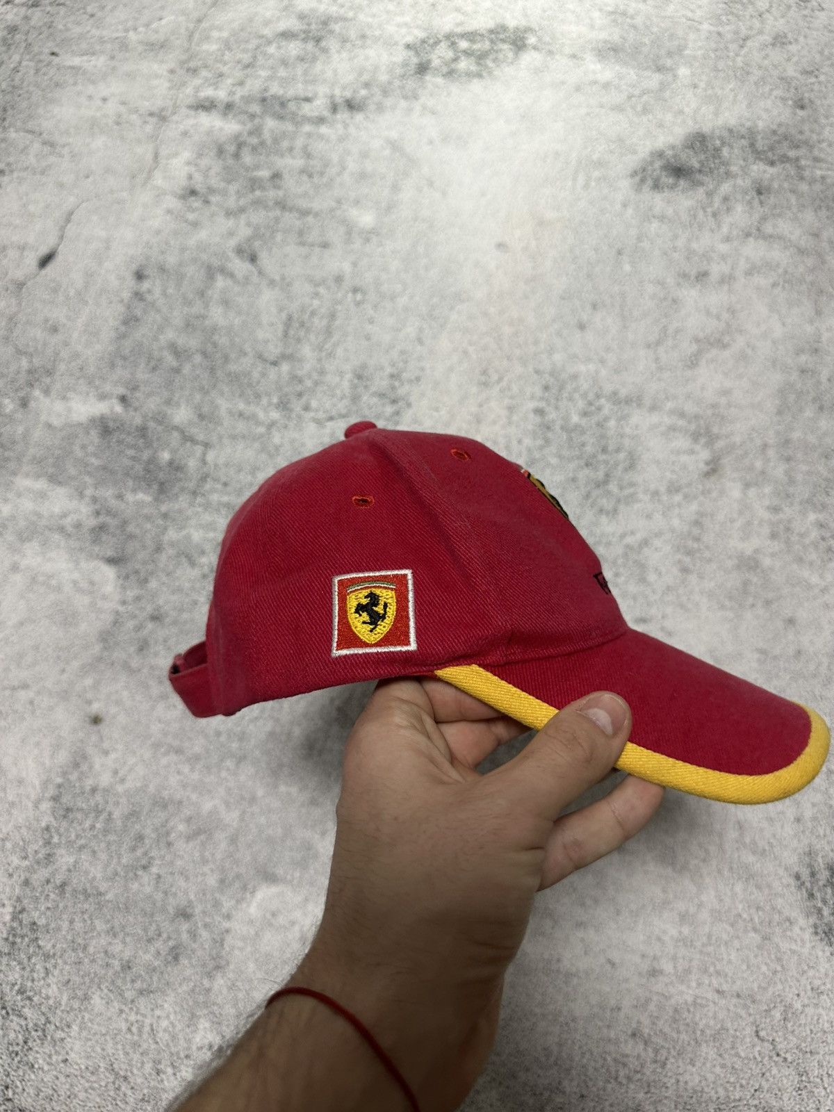 Ferrari Vintage Ferrari Cap Racing Formula 1 Style Size ONE SIZE - 3 Thumbnail