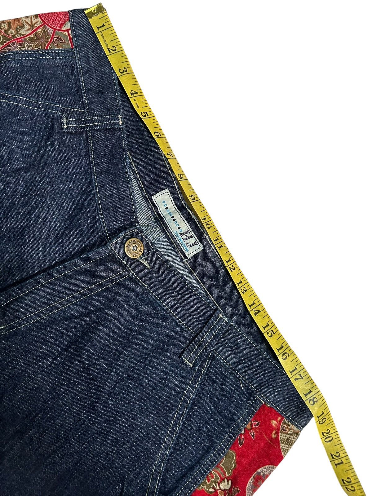 If Six Was Nine × KMRii × Le Grande Bleu (L.G.B.) Flare Japanese Tradisional Style Huo Jing Jeans Denim ☠️☠️ Size US 37 - 10 Thumbnail