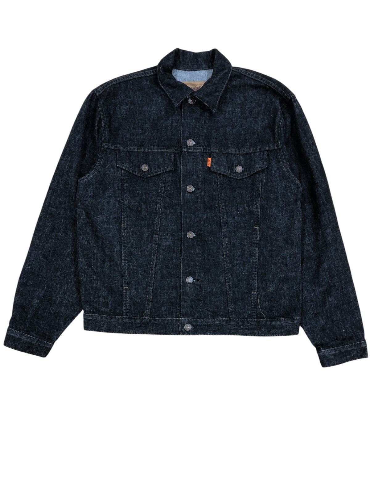 Levi's Y2k Levis Orange Tab Denim Jacket Size US M / EU 48-50 / 2 - 1 Thumbnail