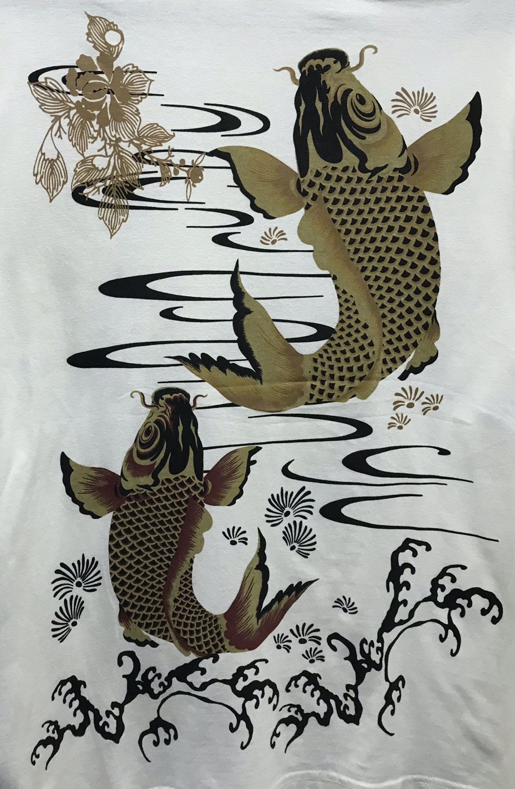 Japanese Brand × Vintage Vintage Fish Koi Sukajan Long Sleeve Shirt Size US M / EU 48-50 / 2 - 3 Thumbnail