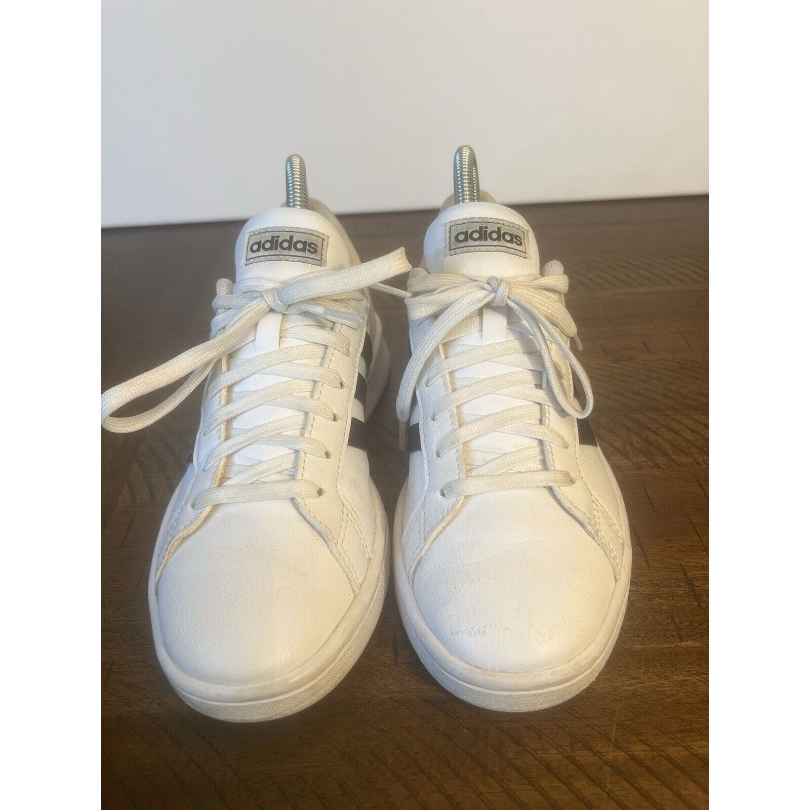 Adidas Adidas Sneakers Women's Size 6 White Black Athletic Shoes Size US 6 / IT 36 - 2 Thumbnail
