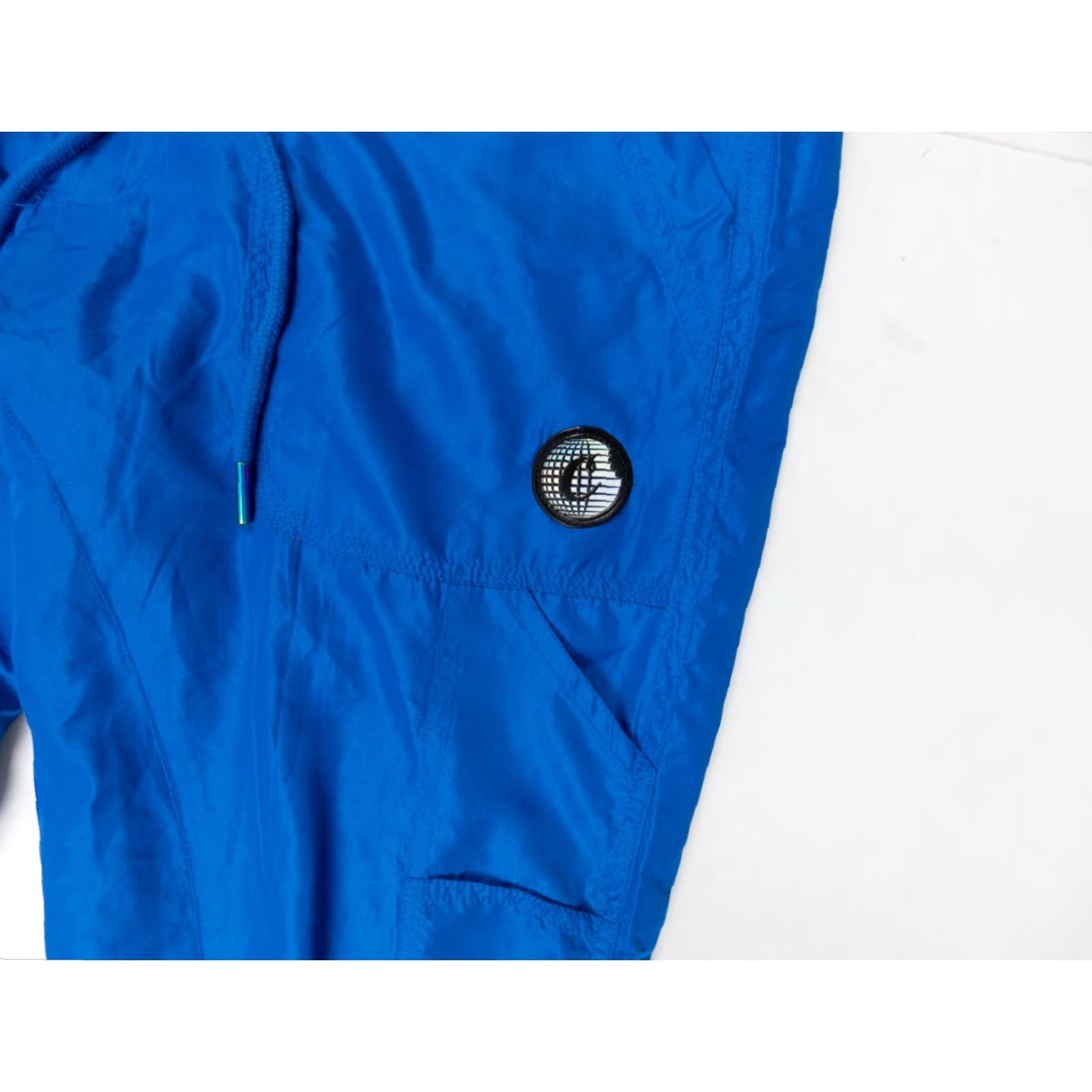 Vintage Cookies SF Women's Windbreaker Pants - 28 - Blue - Track Pants - Streetwear - Regular - Casual - Mens? Womens Size 28" / US 6 / IT 42 - 5 Thumbnail