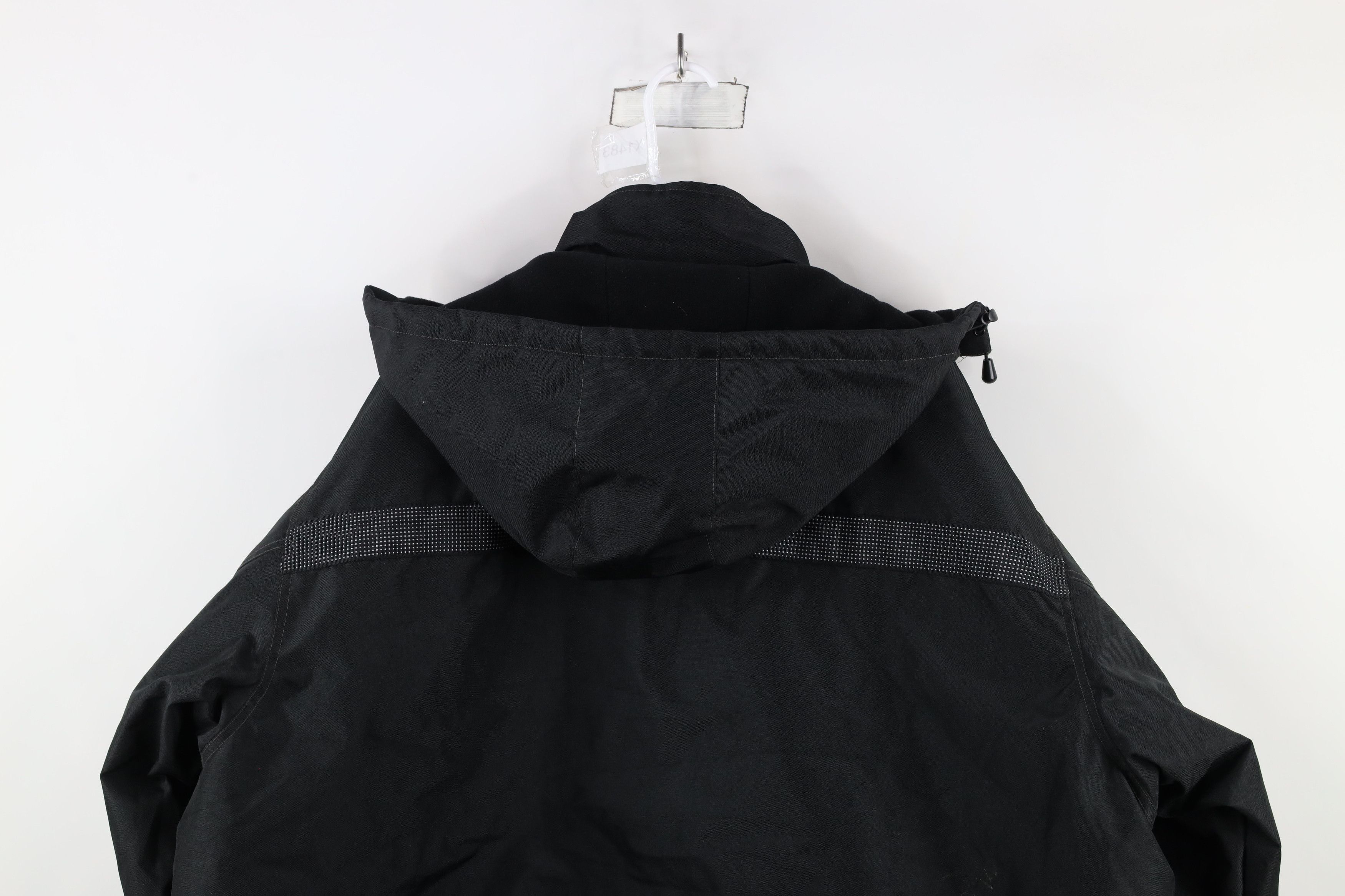 Caterpillar × Vintage Vintage Caterpillar Quilted Hooded Heavy Duty Jacket Black Size US XXL / EU 58 / 5 - 16 Thumbnail