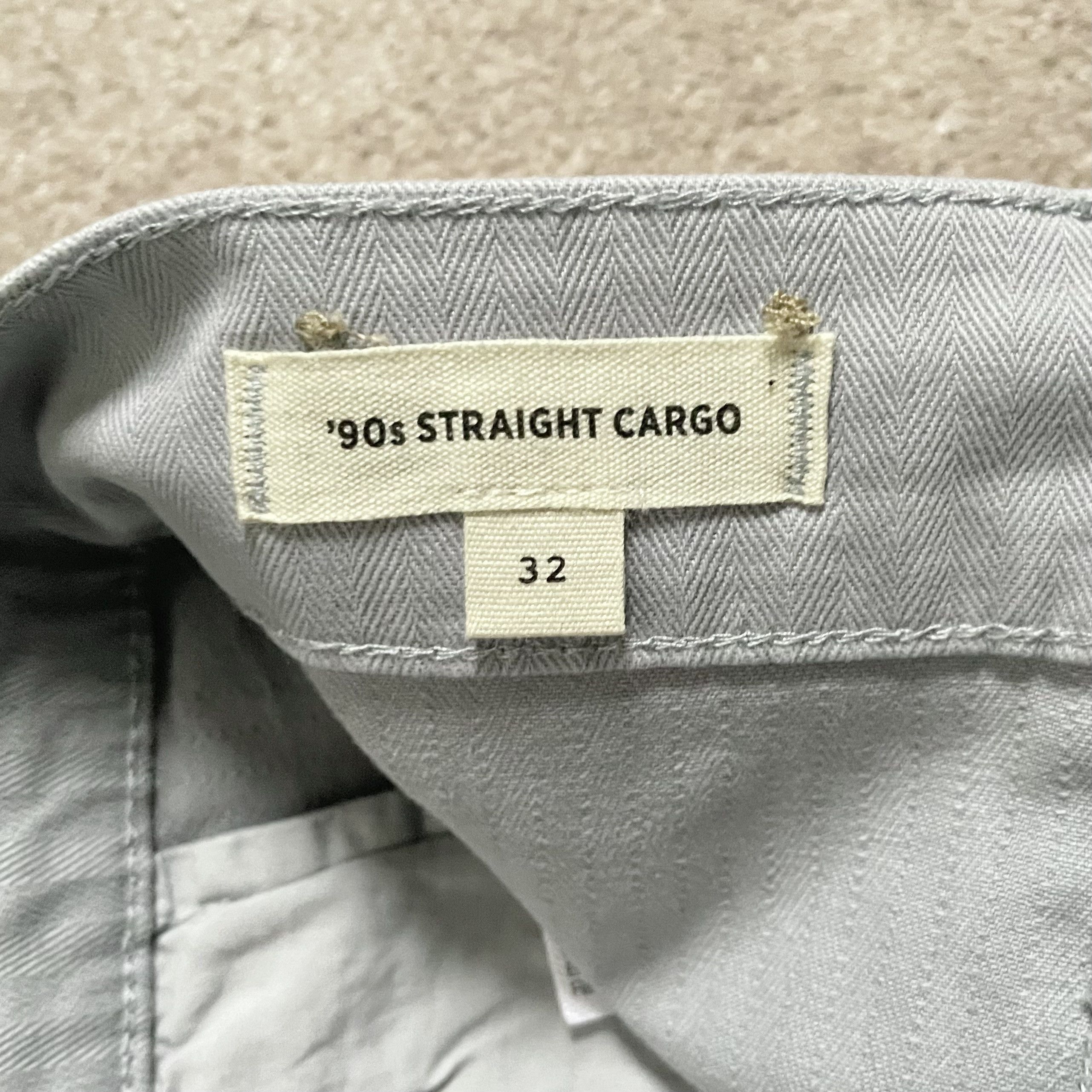 Madewell Madewell Garment Dyed Herringbone 90s Straight Cargo Pants Size 36" / US 14 / IT 50 - 9 Thumbnail