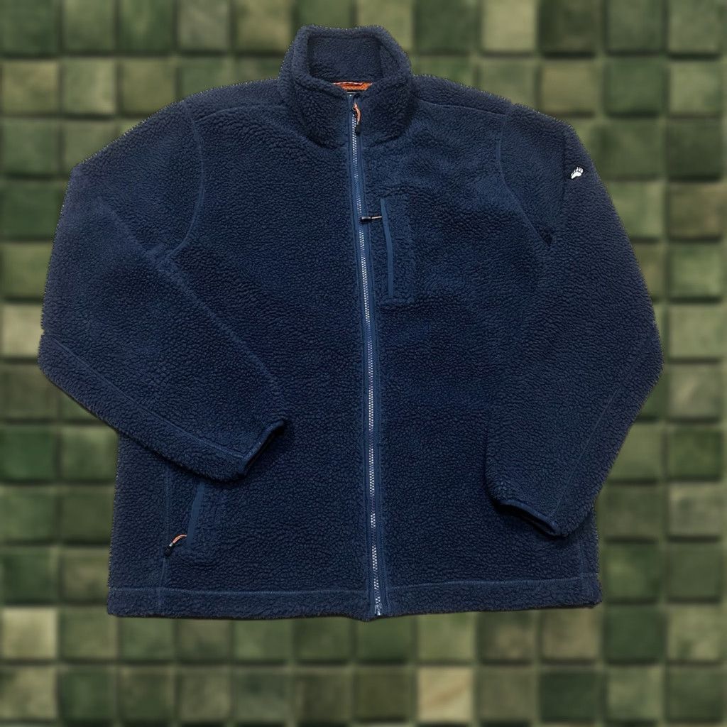 Vintage Alaska Hardgear Jacket Mens Medium Blue Full Zip Sherpa Fleece Windbreaker Outdoor 60s? Size US M / EU 48-50 / 2 - 1 Thumbnail