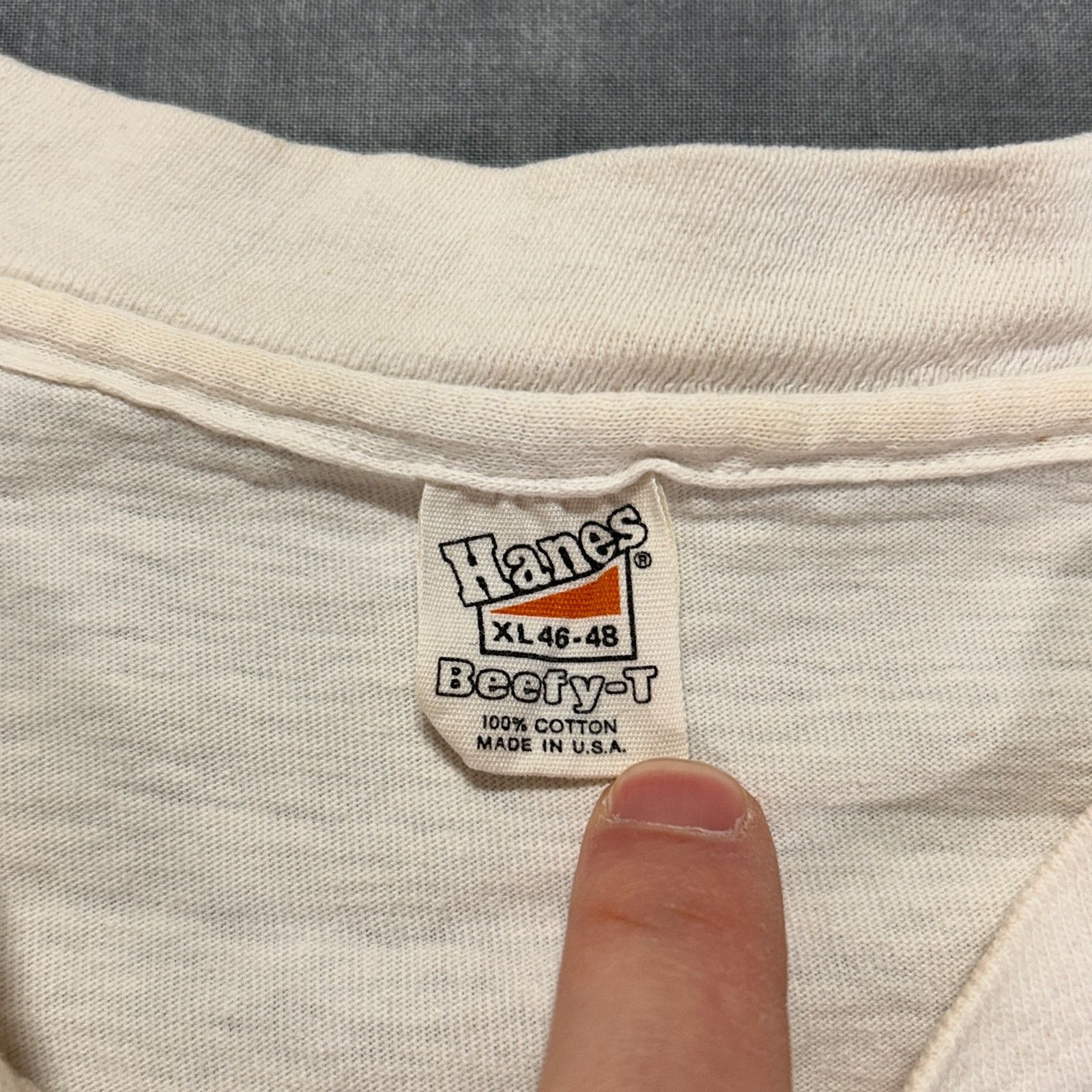 Hanes VTG 1979 Hanes Scotts Hut Race Inaugural Antarctica run tee Size US XL / EU 56 / 4 - 7 Thumbnail