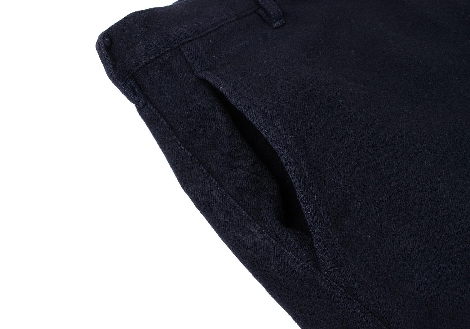 Comme des Garcons Homme Plus Camouflage Wool Nylon Pants in Navy, Size S Size US 30 / EU 46 - 8 Thumbnail