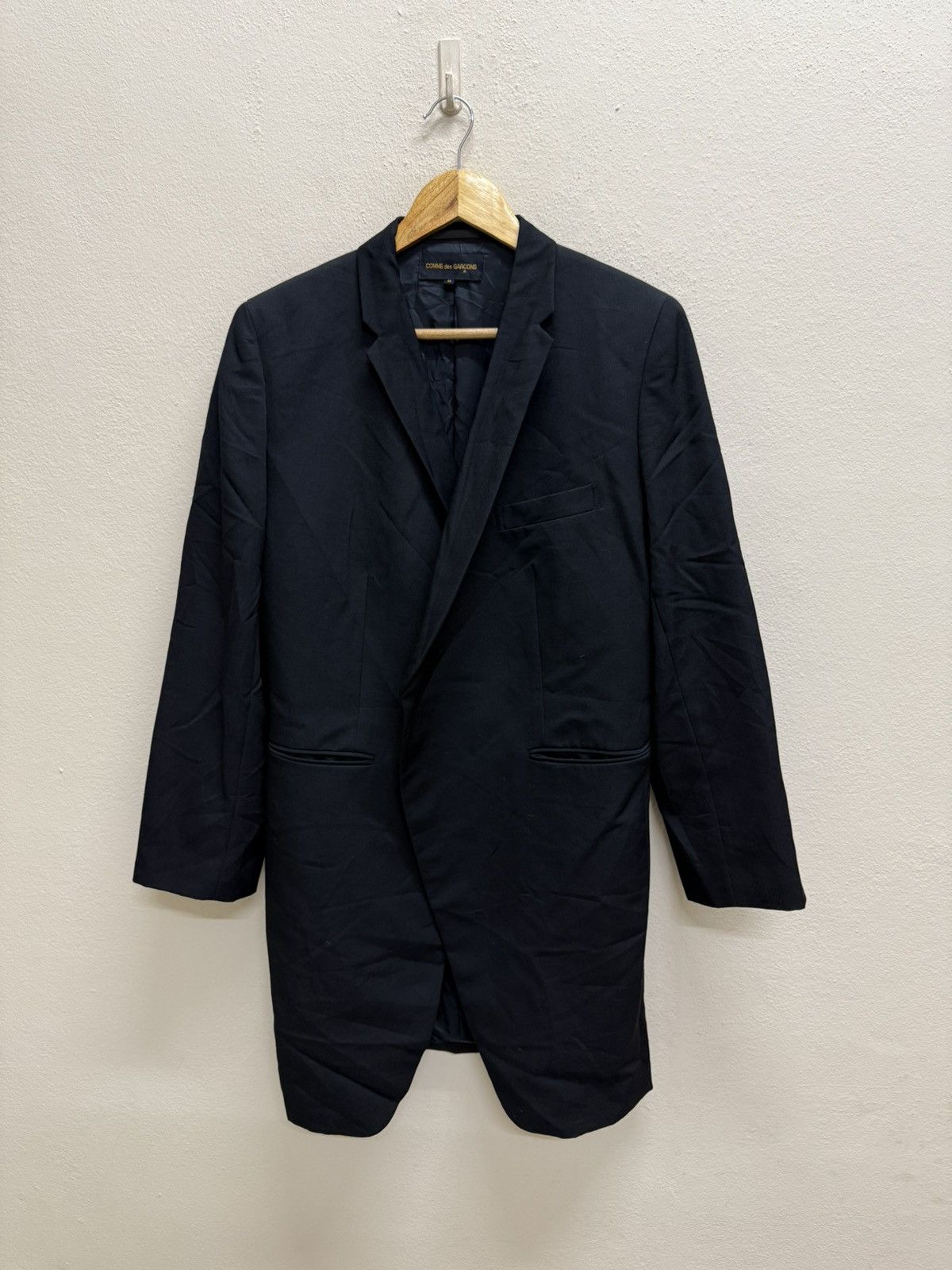 Comme des Garcons Homme Vintage Ad1991 Comme Des Garcon Long Coat Jacket Size US M / EU 48-50 / 2 - 18 Thumbnail