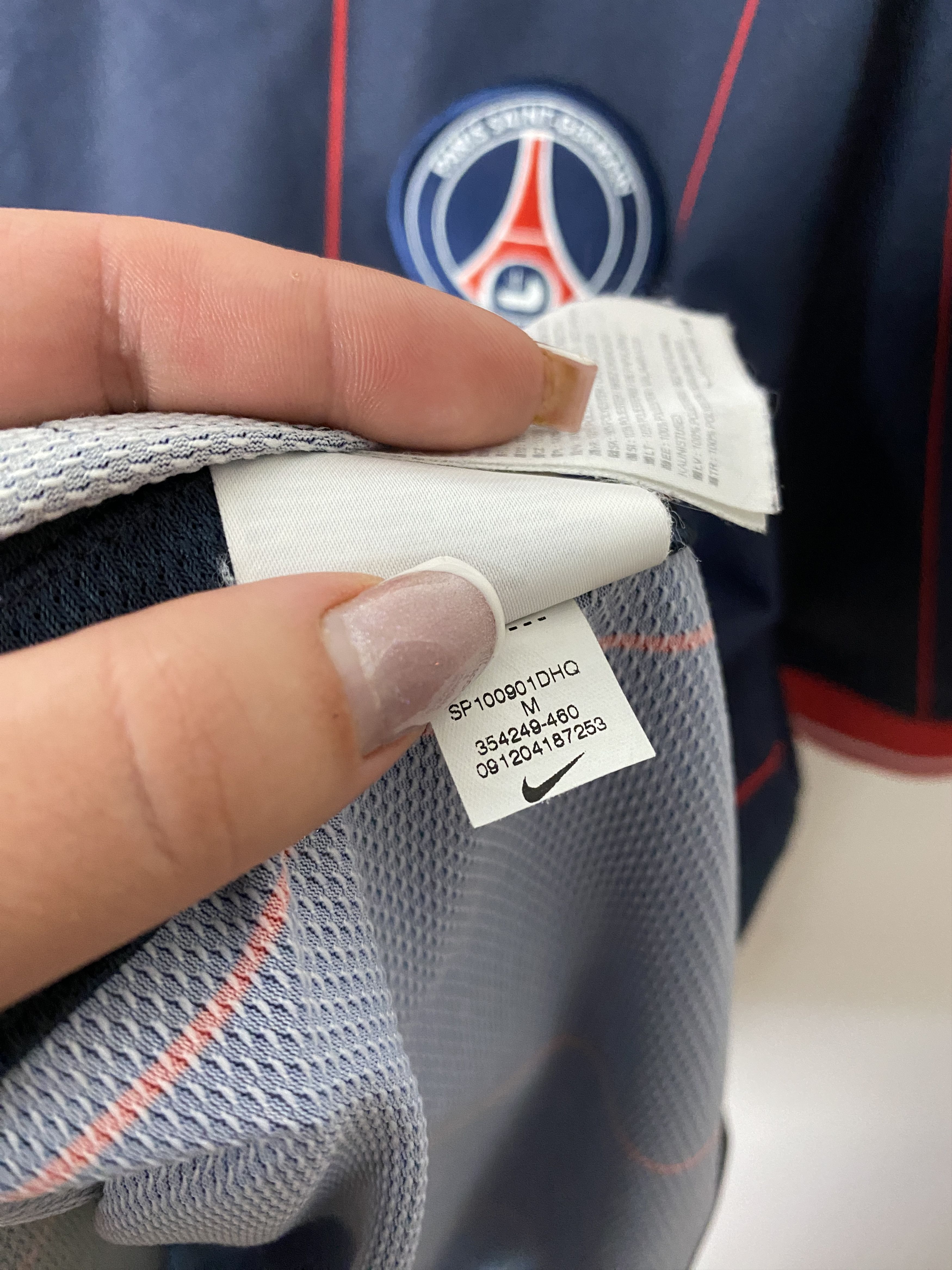 Nike Nike PSG t-shirt jersey soccer football blokecore Size US M / EU 48-50 / 2 - 7 Thumbnail