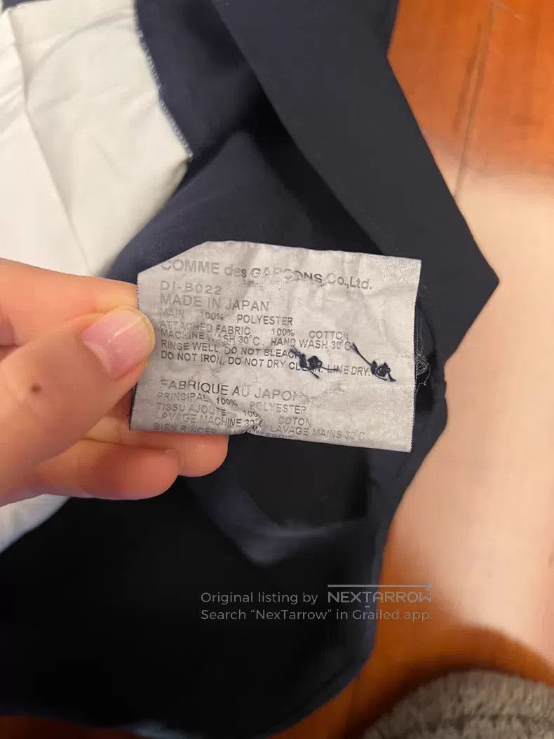 Comme des Garcons Comme Des Garcons Black and White Patchwork Shirt Size M / US 6-8 / IT 42-44 - 5 Thumbnail