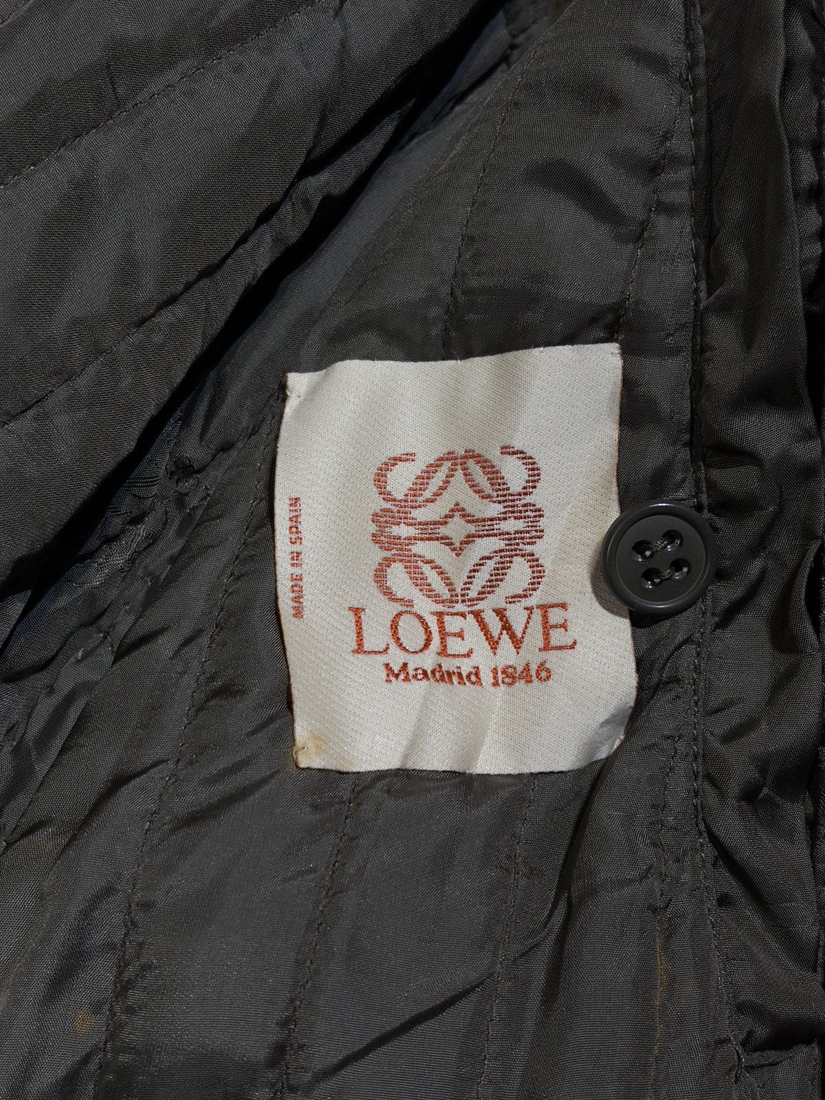 Loewe 1980s Loewe Madrid 1846 Vintage lambskin Leather Size US L / EU 52-54 / 3 - 8 Thumbnail