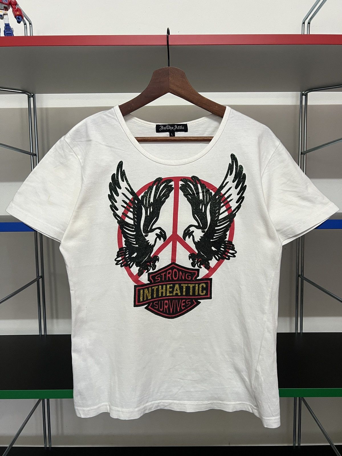 In The Attic In The Attic Harley Davidson rip off tee Size US S / EU 44-46 / 1 - 1 Thumbnail