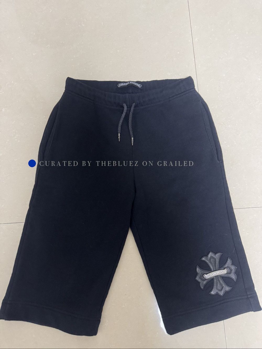 Chrome Hearts Chrome hearts sweatshorts black medium | Grailed