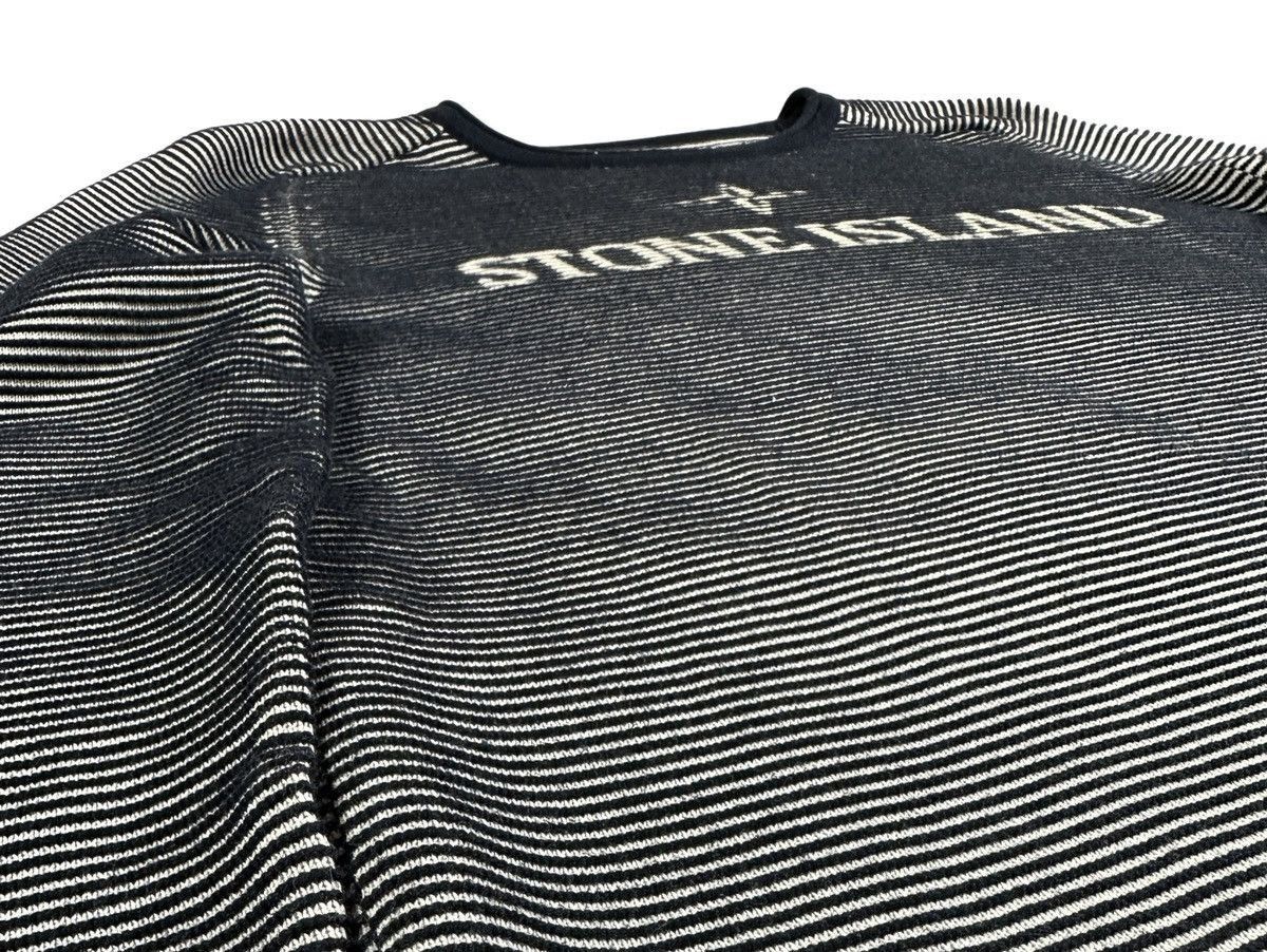 Stone Island Stone island RARE 2009 mesh badge sweatshirt Size US L / EU 52-54 / 3 - 4 Thumbnail