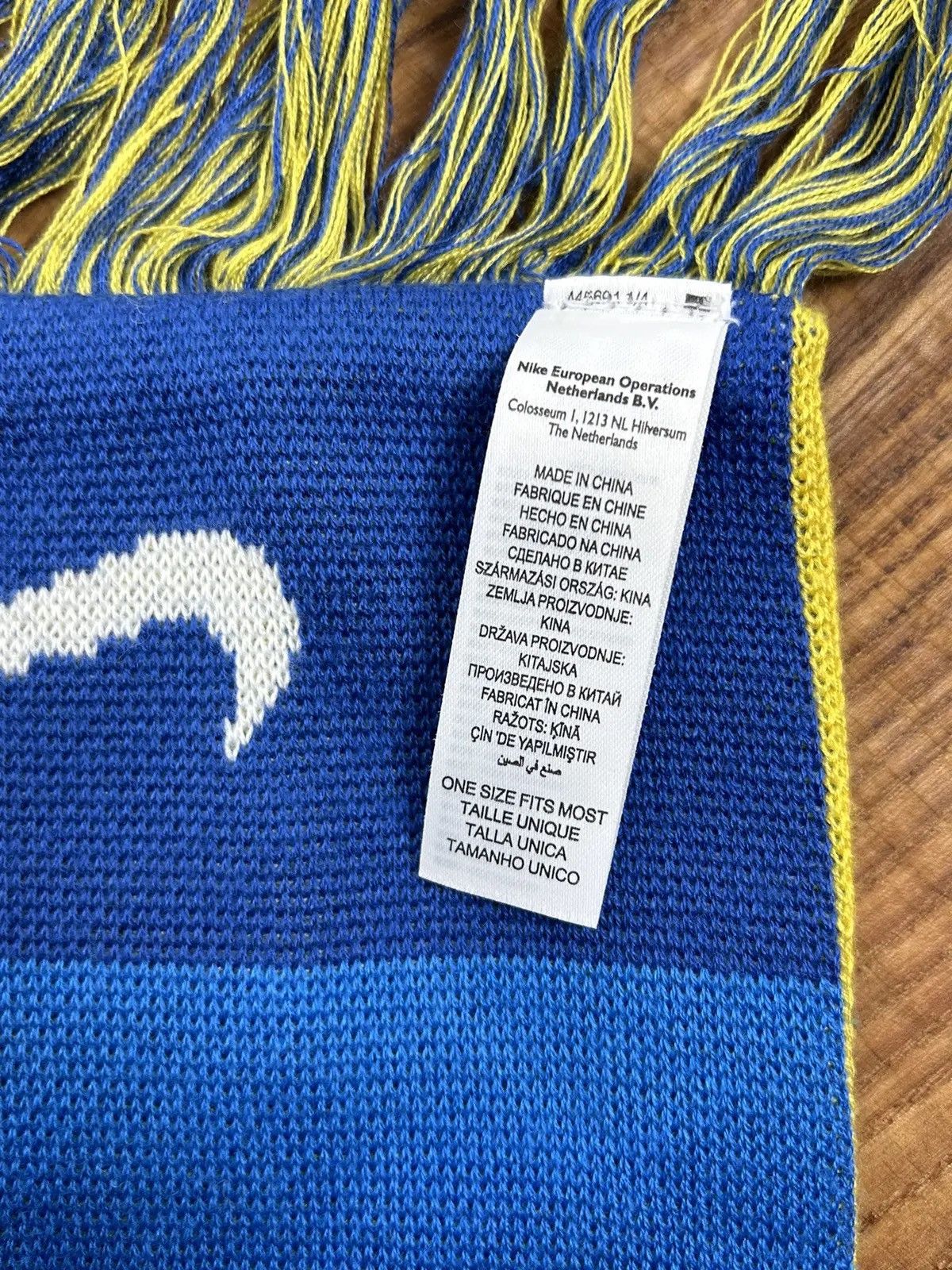 Nike Nike 2012 Soccer Team Brazil Supporters Reversible Scarf Size ONE SIZE - 7 Thumbnail