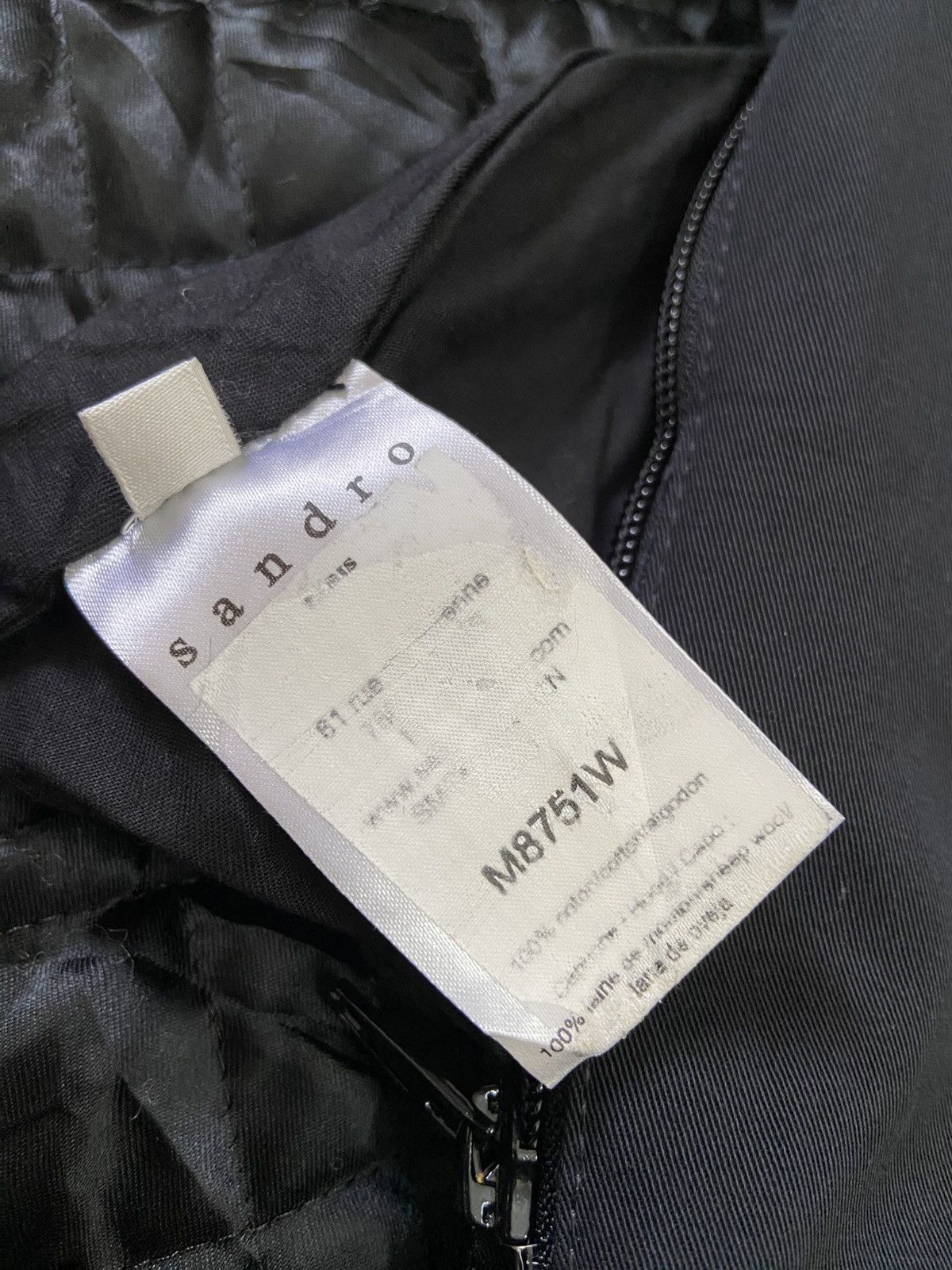 Sandro Sandro Shearling Hood Aviator Jacket Size US S / EU 44-46 / 1 - 11 Thumbnail