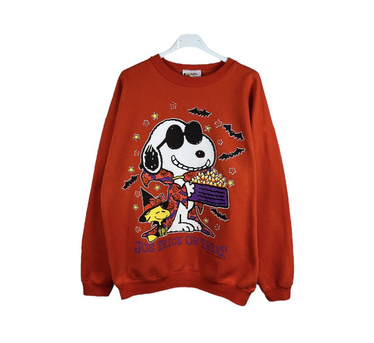 Peanuts × Vintage Vintage 80s Peanuts Joe trick or treat sweatshirt Halloween Size US M / EU 48-50 / 2 - 1 Thumbnail