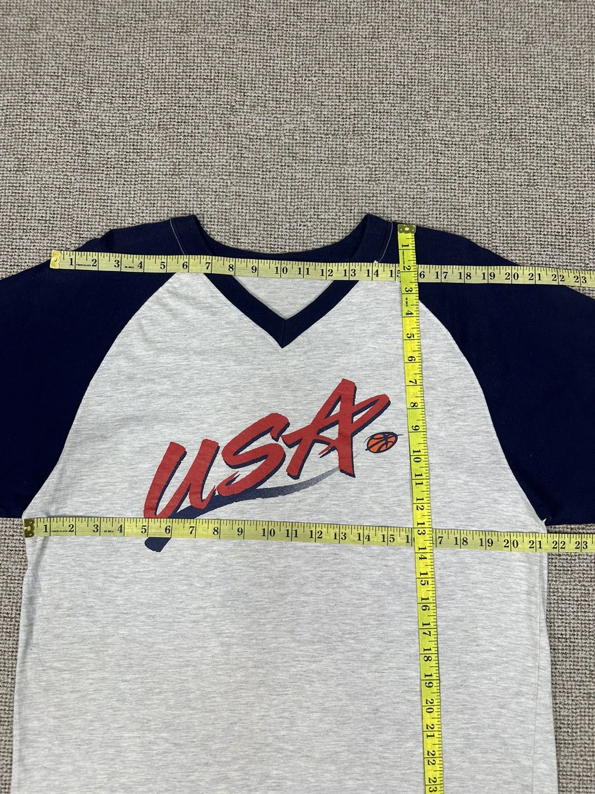 NBA Vintage USA Basketball Team Single Stitch Tshirt A961 Size US L / EU 52-54 / 3 - 8 Thumbnail