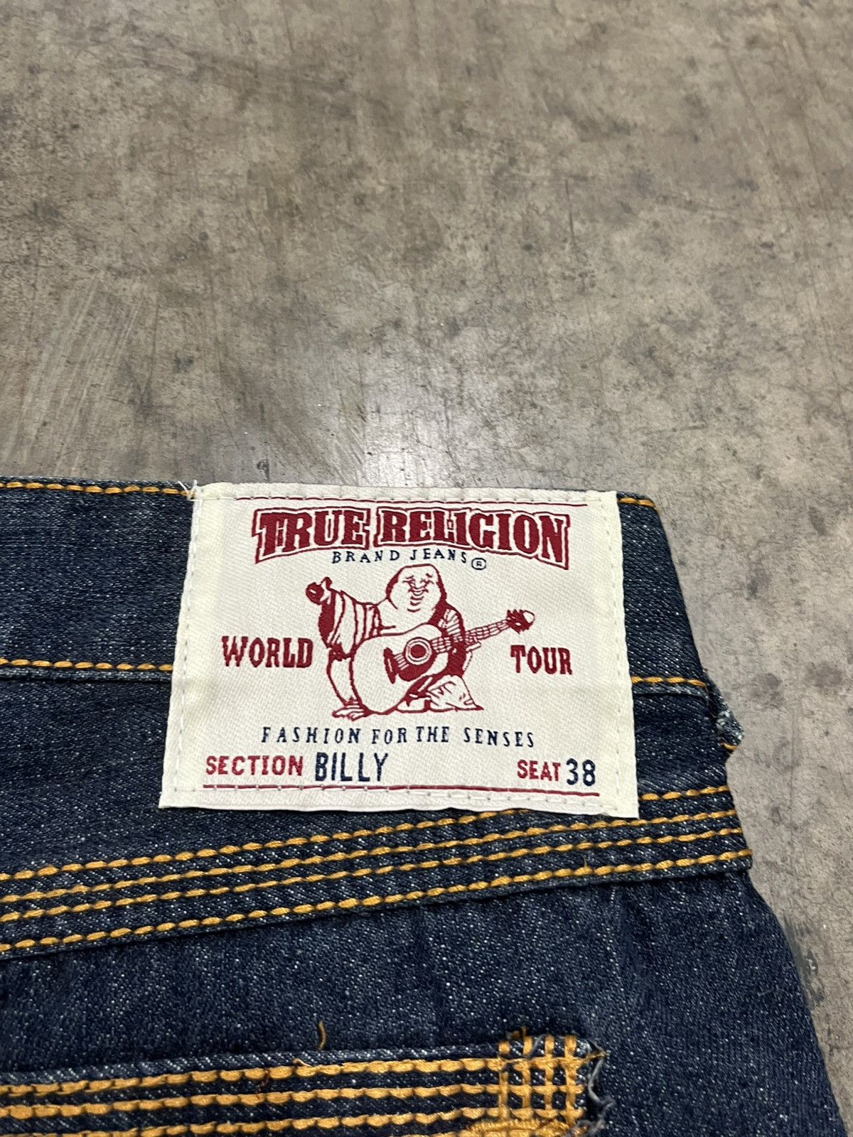 True Religion × Vintage True religion baggy fit denim wide leg skater streetwear Size US 38 / EU 54 - 7 Thumbnail