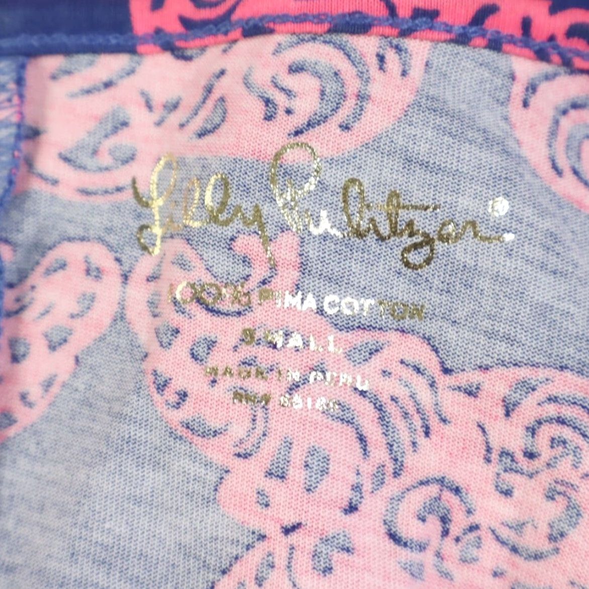Lilly Pulitzer Lilly Pulitzer Marlowe Elephant All Over Print Long Sleeve Dress Navy Women's S Size S / US 4 / IT 40 - 5 Thumbnail