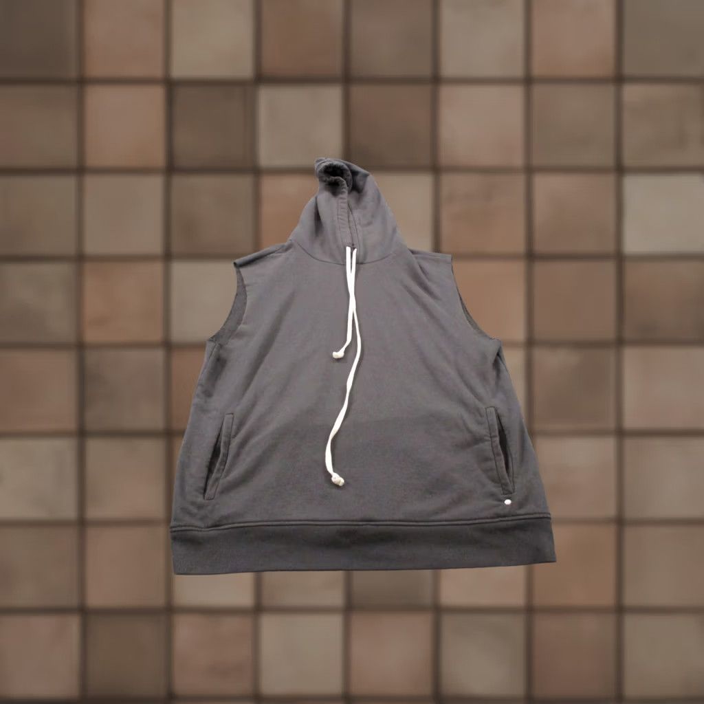 Allsaints AllSaints Hoodie Men M Gray Pullover Lightweight Logo Casual Knit Sleeveless V-Neck Modern Fit Size US M / EU 48-50 / 2 - 1 Thumbnail
