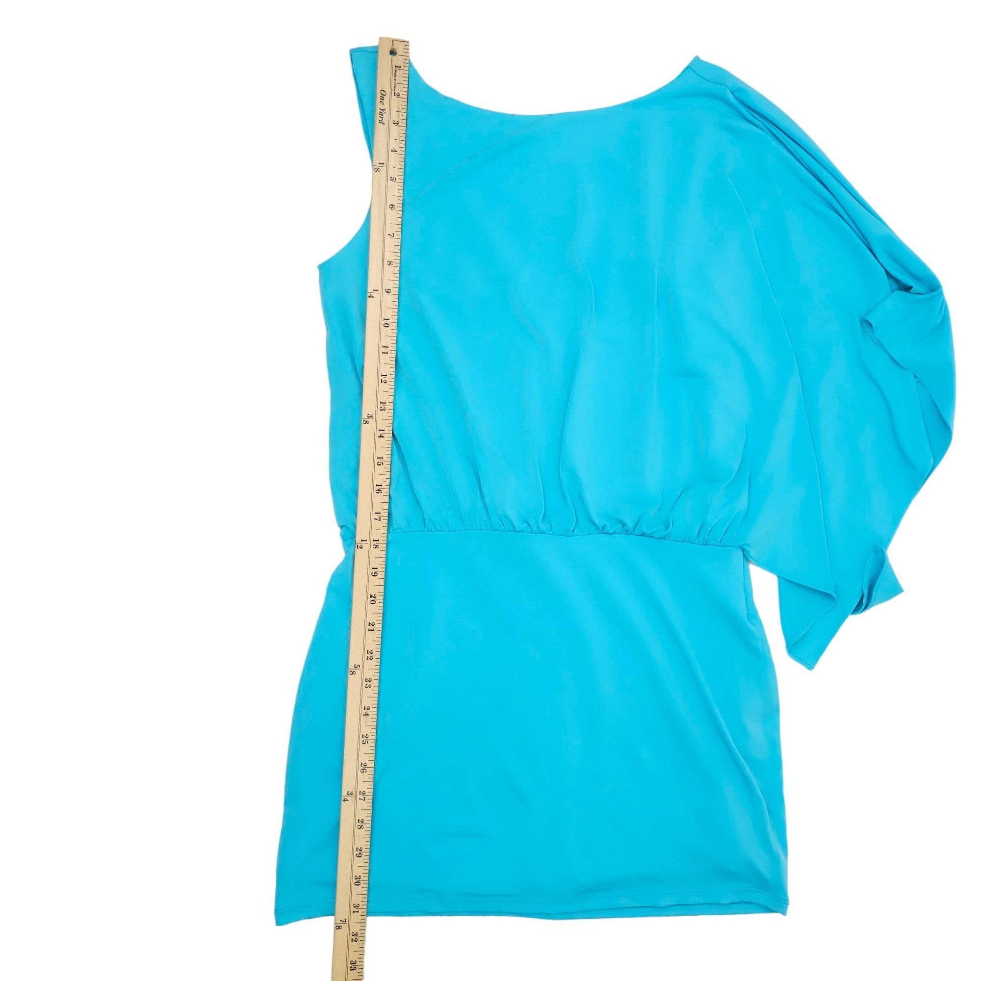 Other Max And Cleo One Shoulder Flowy Sleeve Dress Womens Size 4 Size S / US 4 / IT 40 - 11 Thumbnail