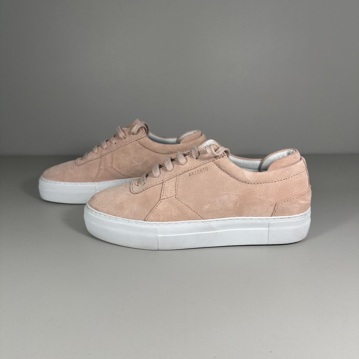 Axel Arigato Axel Arigato Blush Pink Suede Platform Women's Sneakers Size US 9 / IT 39 - 1 Thumbnail