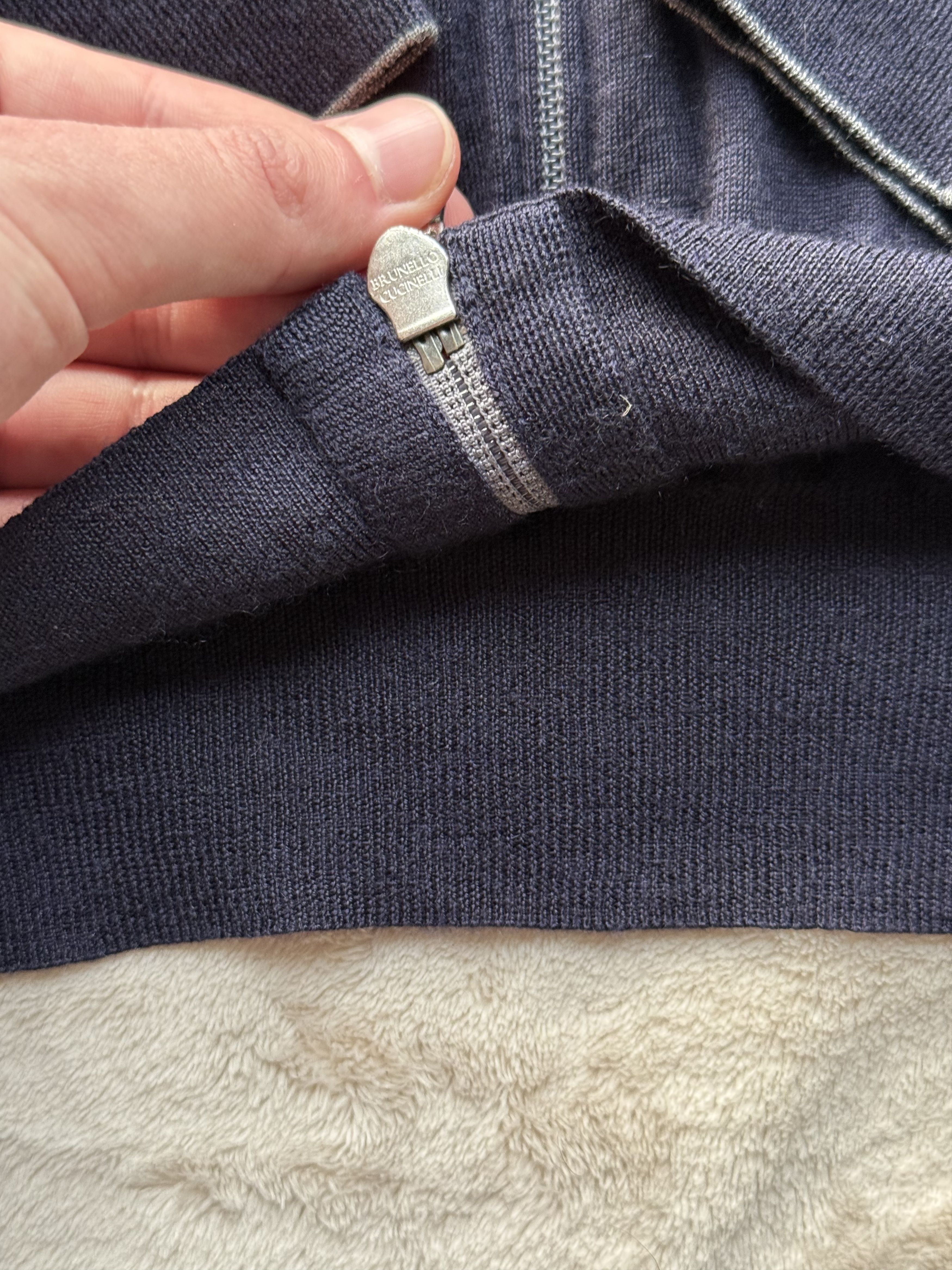 Brunello Cucinelli Brunello Cucinelli Zip Sweater Cashemere Size US M / EU 48-50 / 2 - 7 Thumbnail