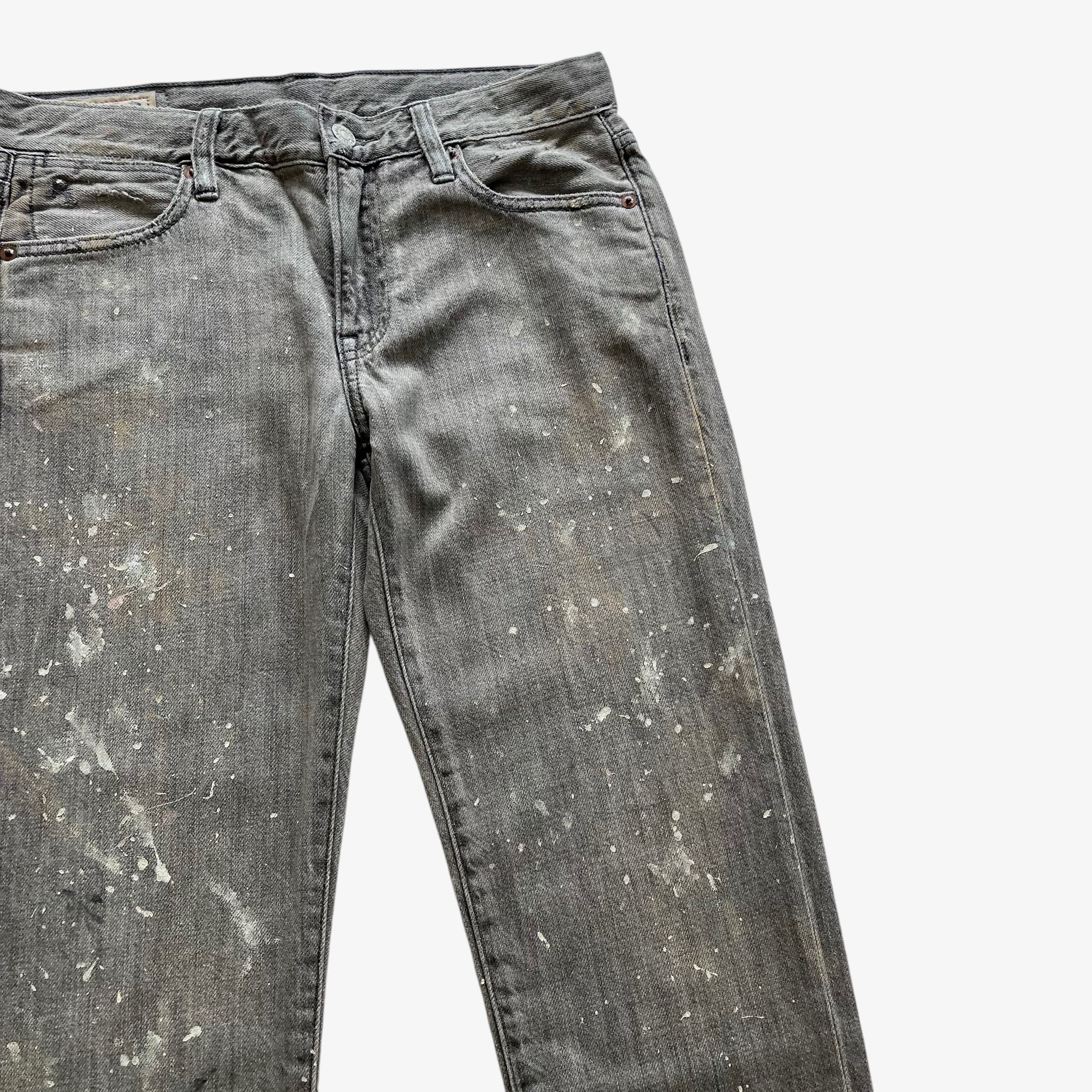 Ralph Lauren Women's Polo Ralph Lauren Astor Paint Splatter Jeans Size 27" / US 4 / IT 40 - 8 Thumbnail
