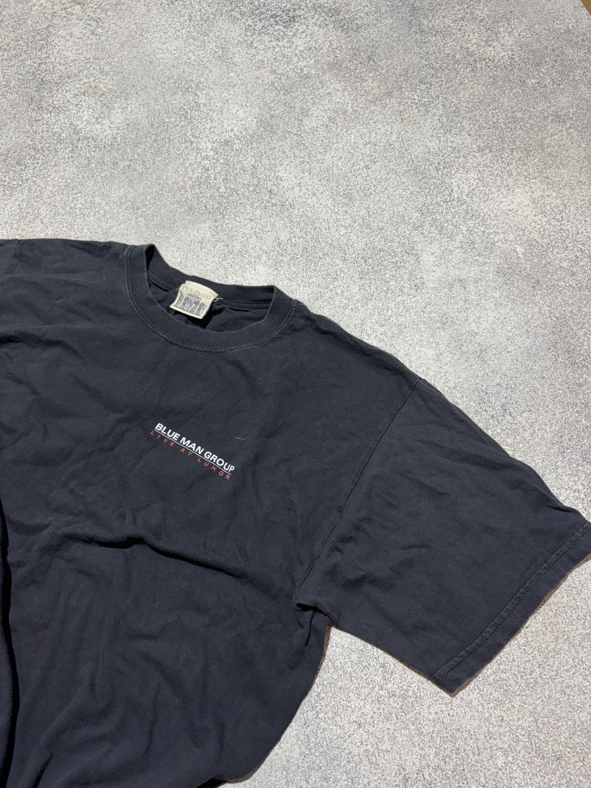 Band Tees × Vintage 90s Vintage Deadstock Blue Man size L Group T Shirt Size US L / EU 52-54 / 3 - 7 Thumbnail