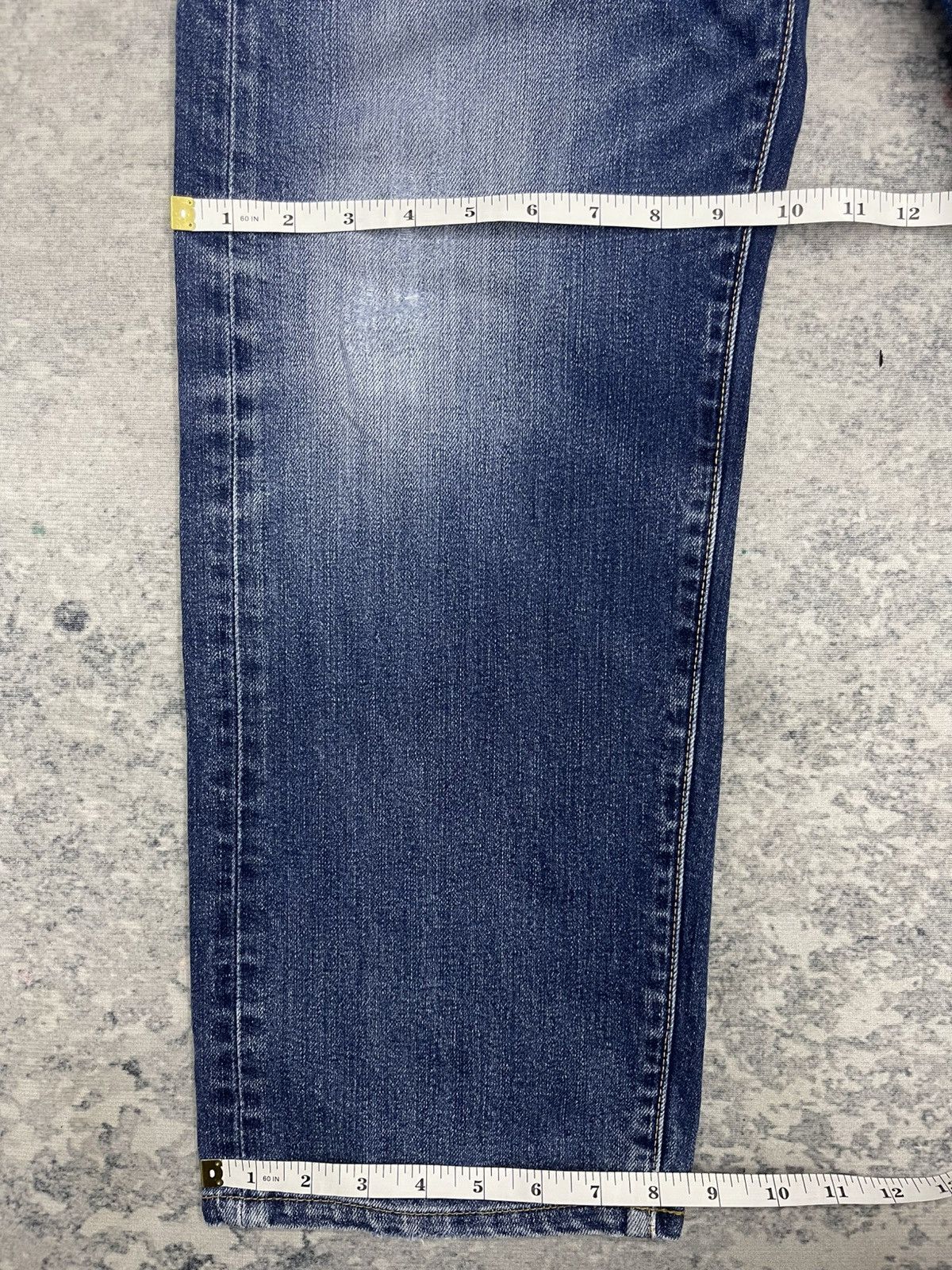 Levi's 90s Levis 505 Big E Distressed Denim Size US 31 - 15 Thumbnail