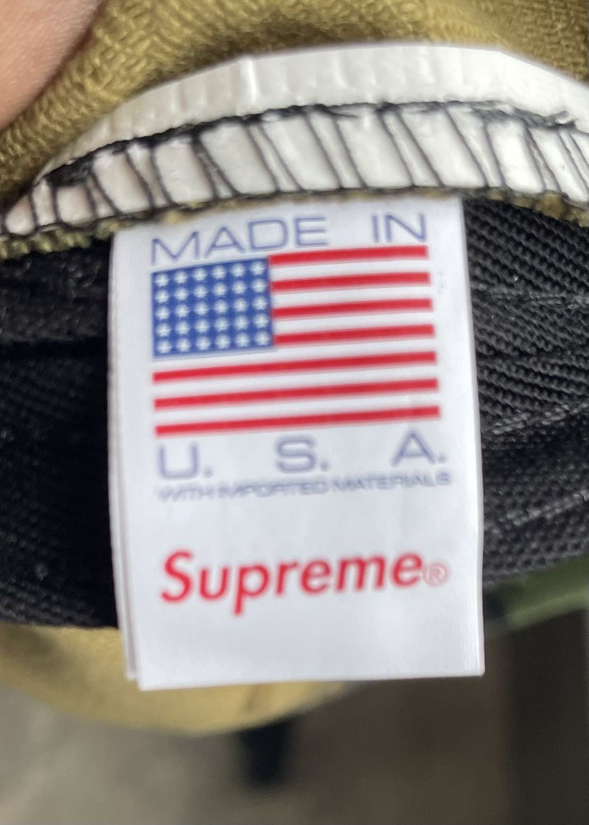 Supreme Supreme Jacquard Logos Denim Camp Cap Size ONE SIZE - 8 Thumbnail