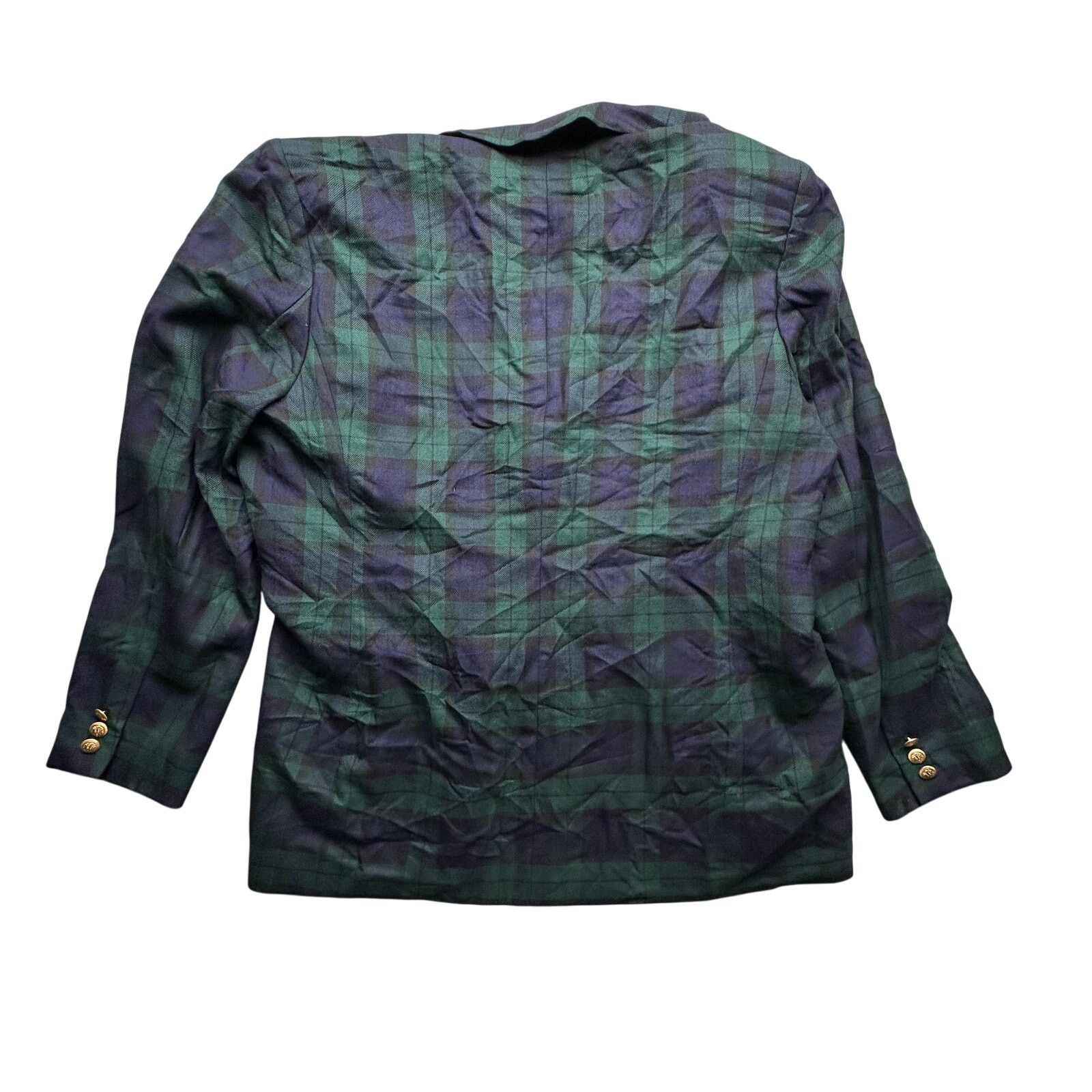 Pendleton Vintage Pendleton Plaid Wool Blazer Coat Womens 16 XL Green Size XL / US 12-14 / IT 48-50 - 2 Thumbnail