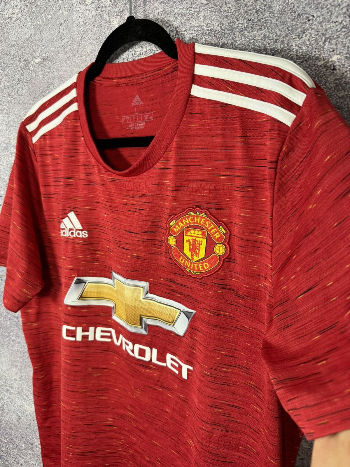Adidas Manchester United 2020/21 Adidas Soccer Jersey Large Size US L / EU 52-54 / 3 - 8 Thumbnail