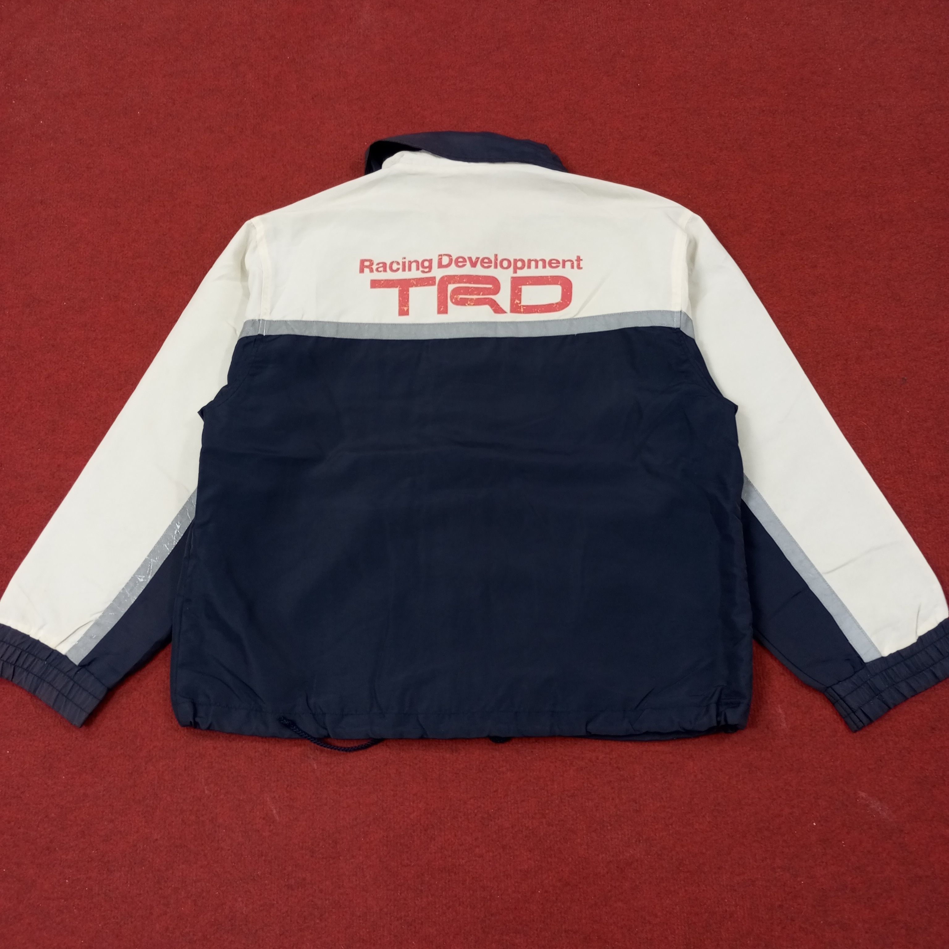Vintage TRD Toyota Racing Development Motorsports Jacket c243n14 Size US XL / EU 56 / 4 - 1 Thumbnail